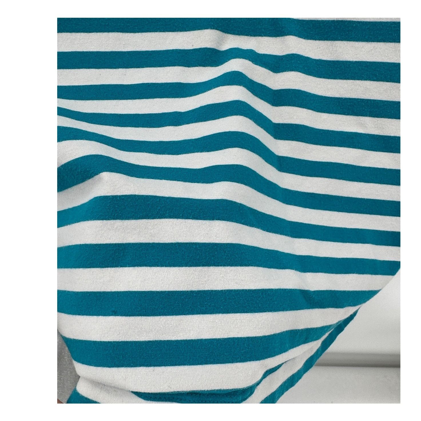 Other Venezia teal white striped polo shirt size 26/28 casual Size 3XL / US 20-22 - 5 Thumbnail