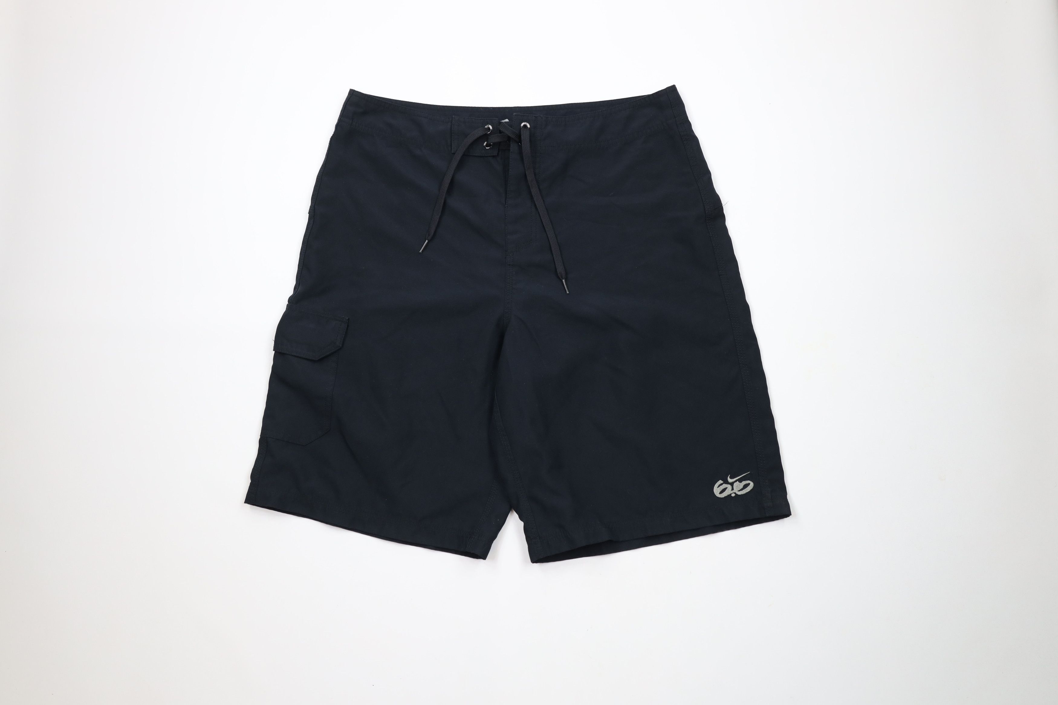 Nike × Vintage Vintage Nike 6.0 Skateboarding Scott Mini Swoosh Shorts Size US 34 / EU 50 - 1 Thumbnail