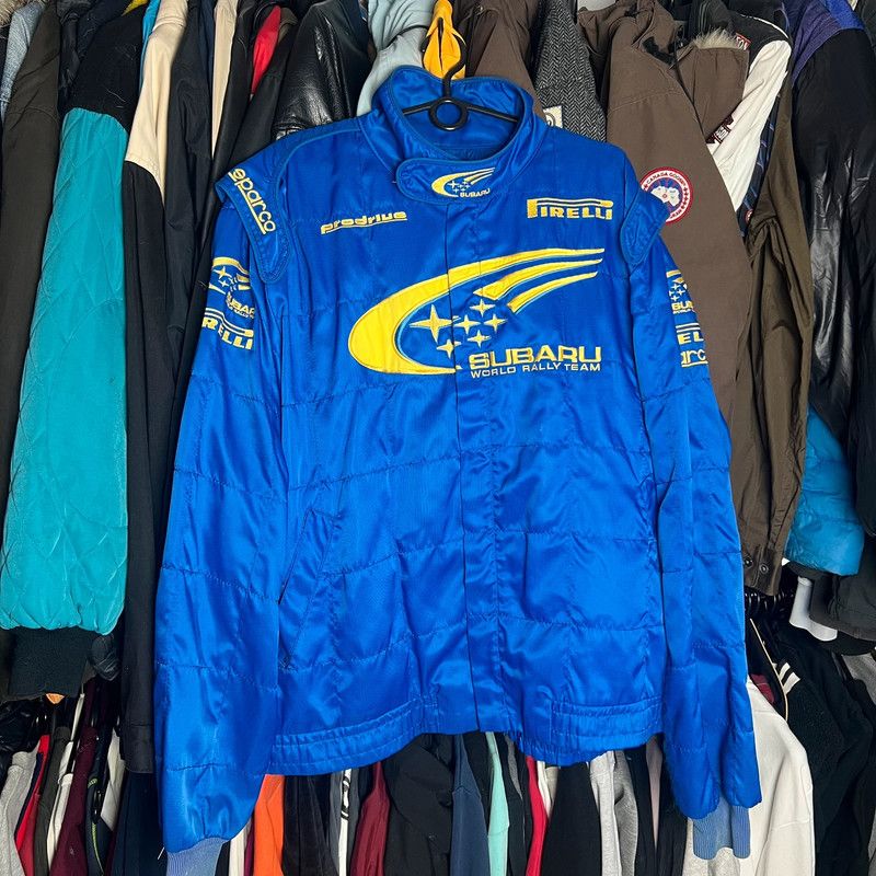 Vintage Subaru Racing Jacket world Rally team by Alpinestars | Grailed