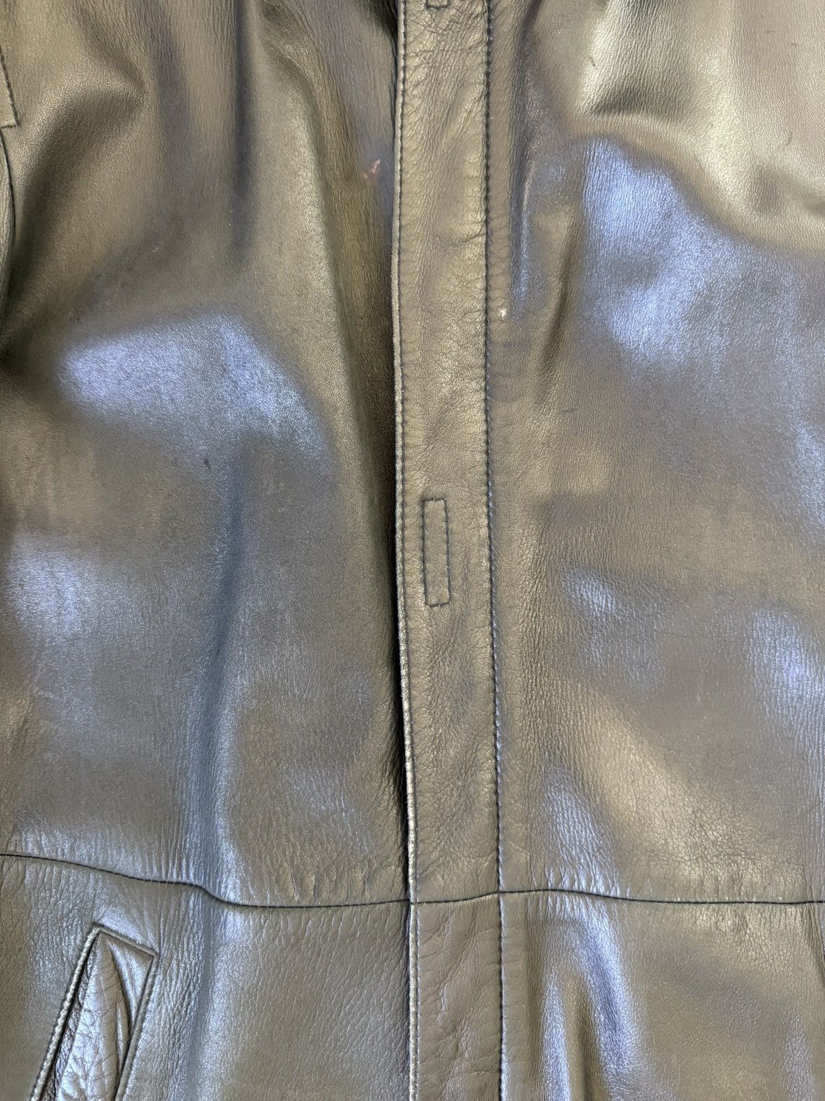 Prada Prada Leather Coat Size US M / EU 48-50 / 2 - 4 Thumbnail