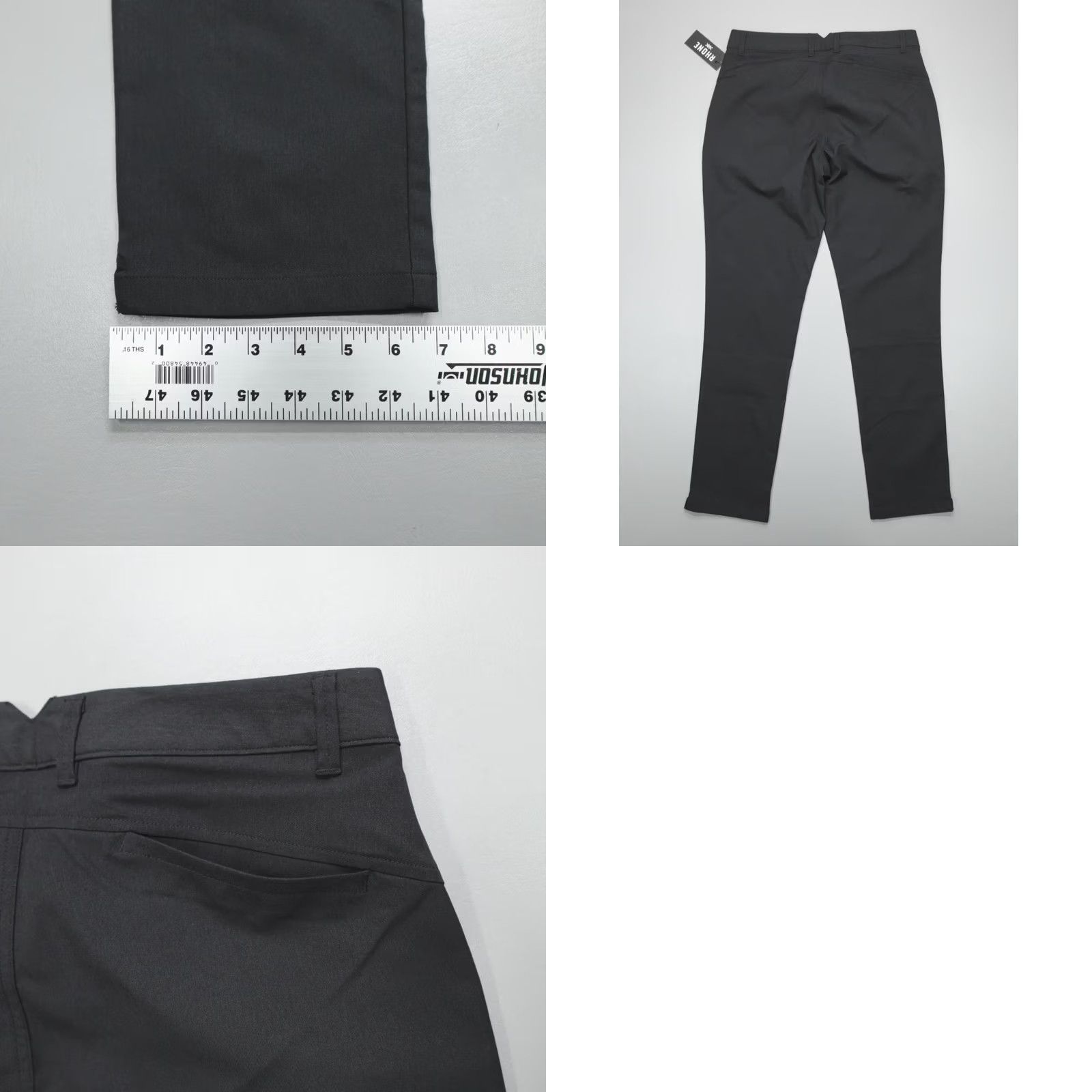 Rhone Rhone Golf Tour Trouser Pants Black Size 33x32 Classic Fit Performance Pants Men Regular Sl Size US 34 / EU 50 - 8 Thumbnail