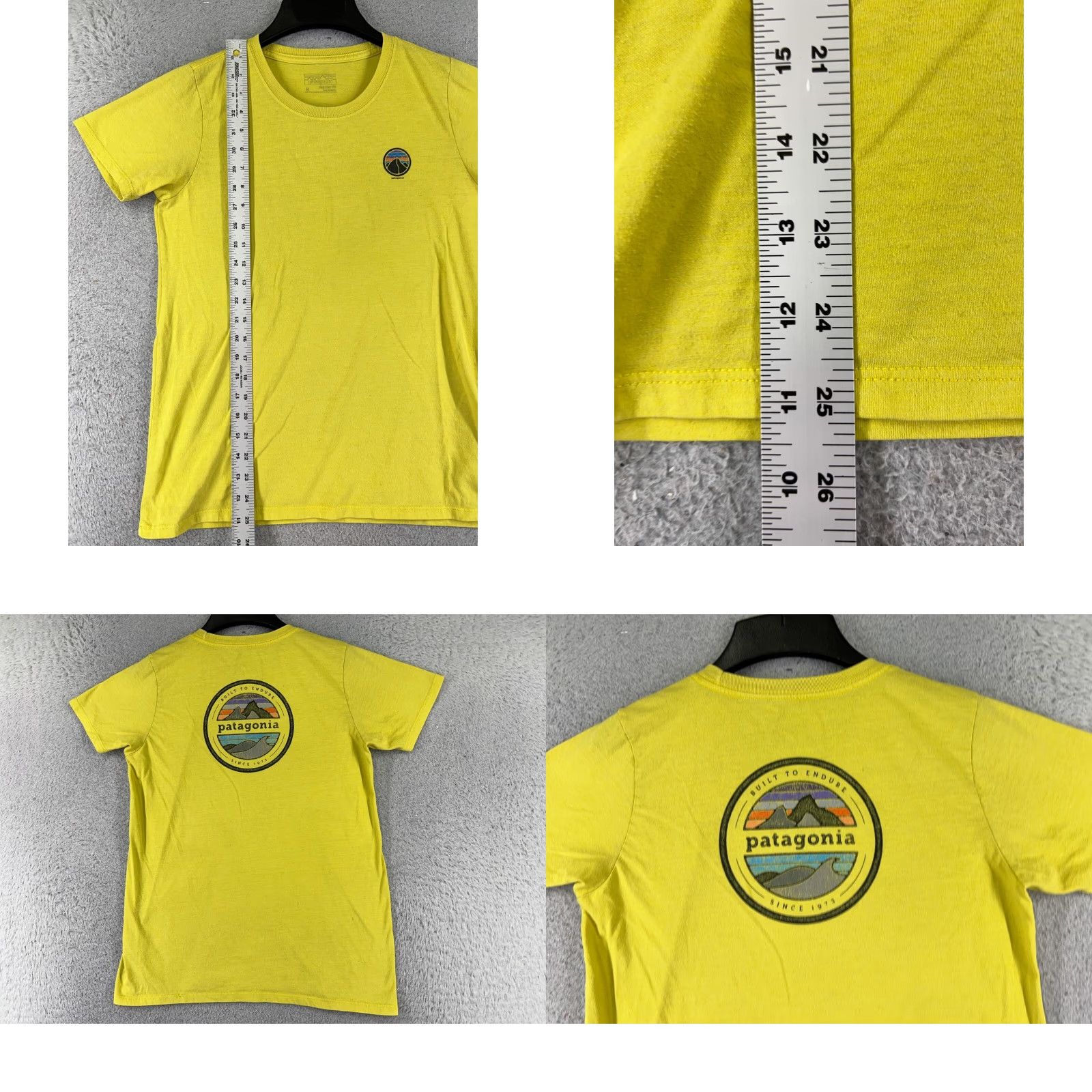 Patagonia Patagonia Shirt Men M Yellow Short Sleeve Crew Neck Cotton Patagonia Shirt Mens M Yellow Short Sleeve Crew Neck Cotton Jersey Logo Size US M / EU 48-50 / 2 - 9 Thumbnail