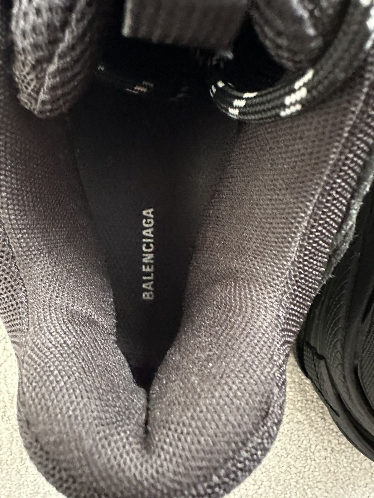 Balenciaga Balenciaga Triple S Black Size US 7 / EU 40 - 5 Thumbnail