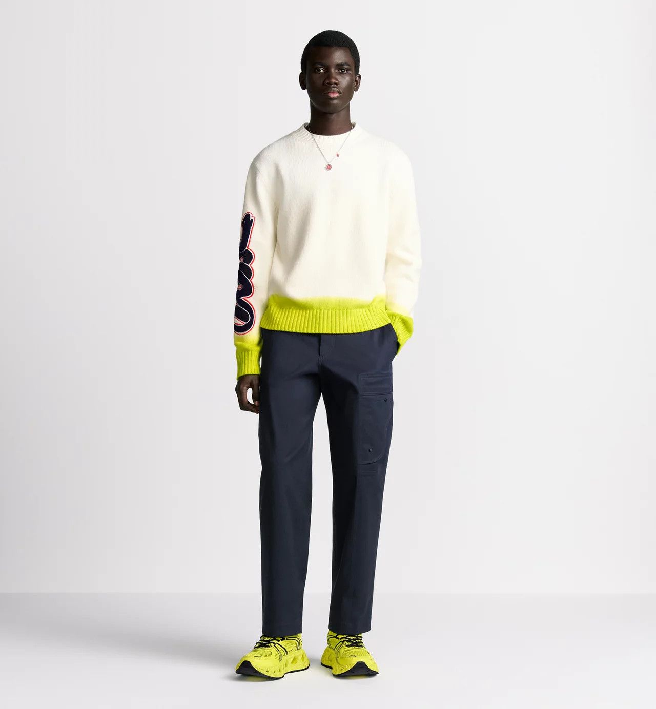 Dior × Kaws o1w1db10125 Sweater in Multicolor Size US XXL / EU 58 / 5 - 3 Thumbnail