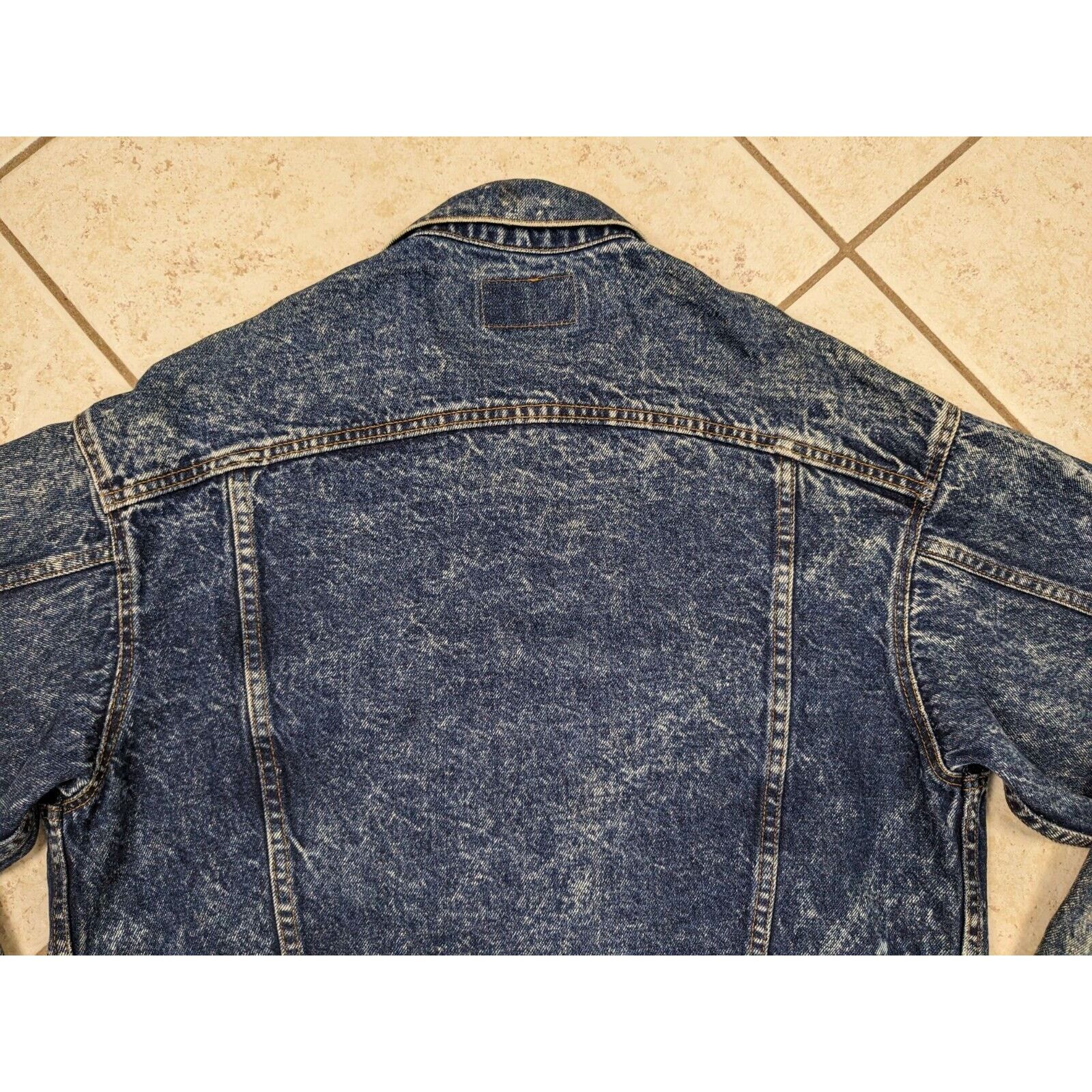 Levi's Vtg Levis Acid Wash Denim Jean Jacket Size Medium USA Size US M / EU 48-50 / 2 - 13 Thumbnail