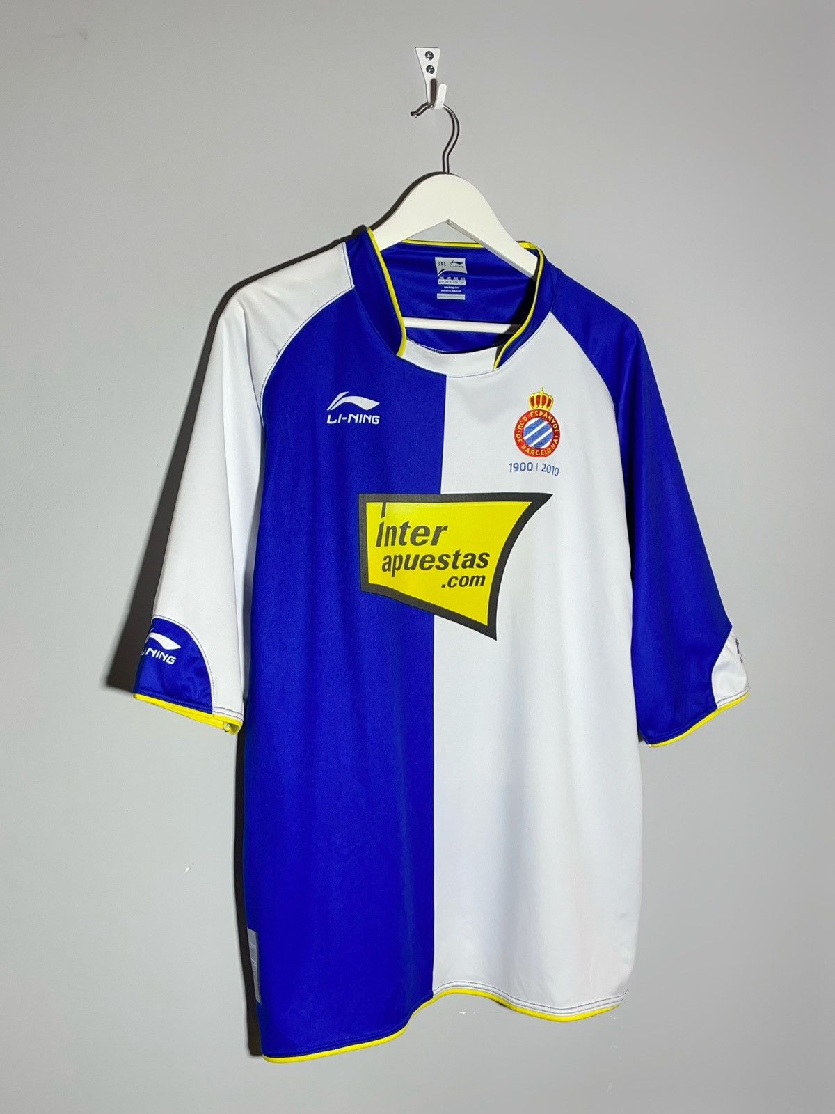 Other Espanyol Li-Ning 2010/11 Third Y2k Streetwear Football Shirt Size US XXL / EU 58 / 5 - 2 Thumbnail