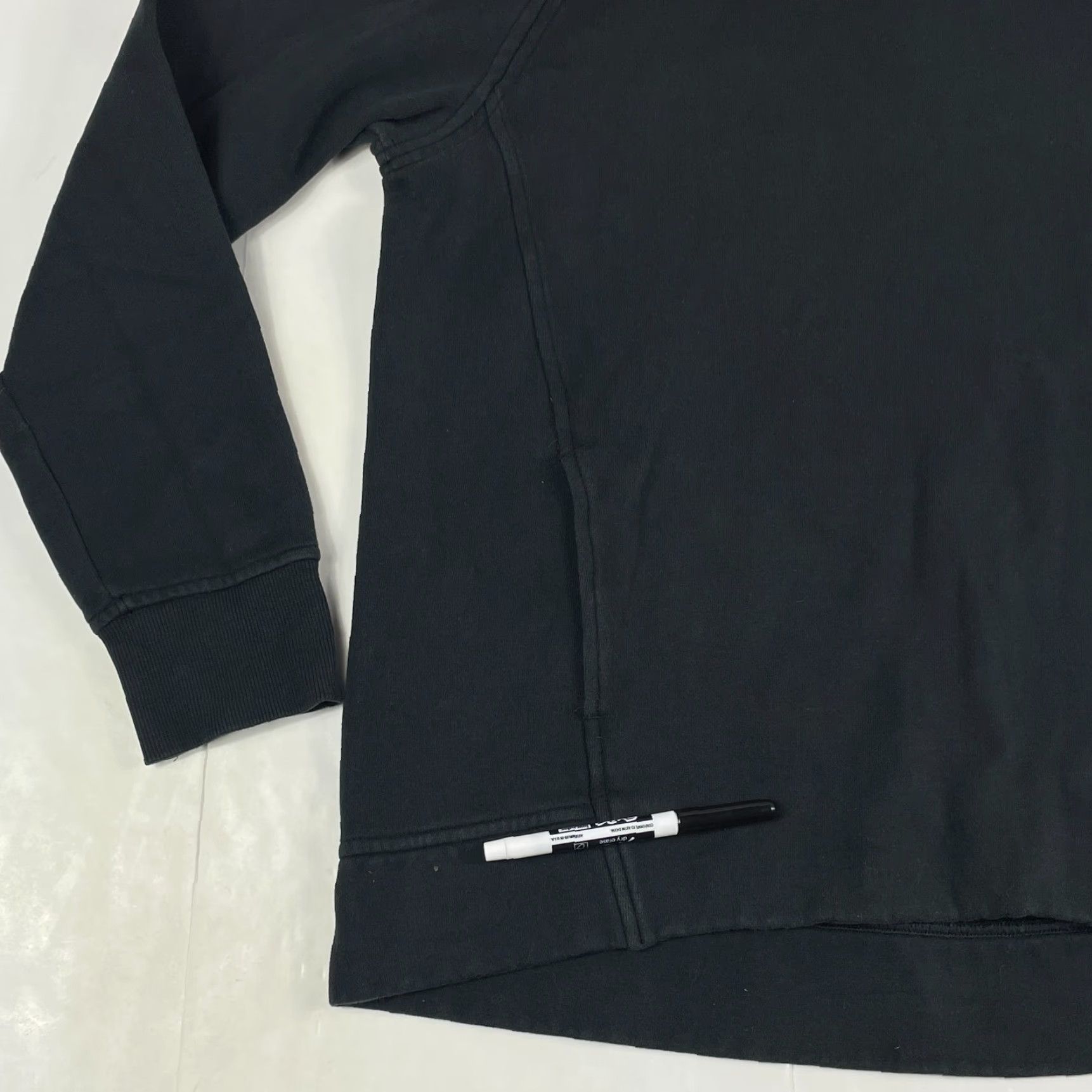 Lululemon Lululemon Hoodie Womens 8 Black Fleece Please Pullover Lined Running Stretch Gym Shirt Pullover Hooded Mock Neck Size M / US 6-8 / IT 42-44 - 6 Thumbnail