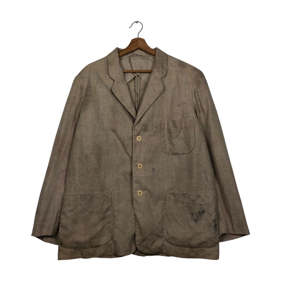 Giorgio Armani 📌Vintage Chore Casual Coats Jacket Giorgio Armani Size US M / EU 48-50 / 2 - 2 Thumbnail