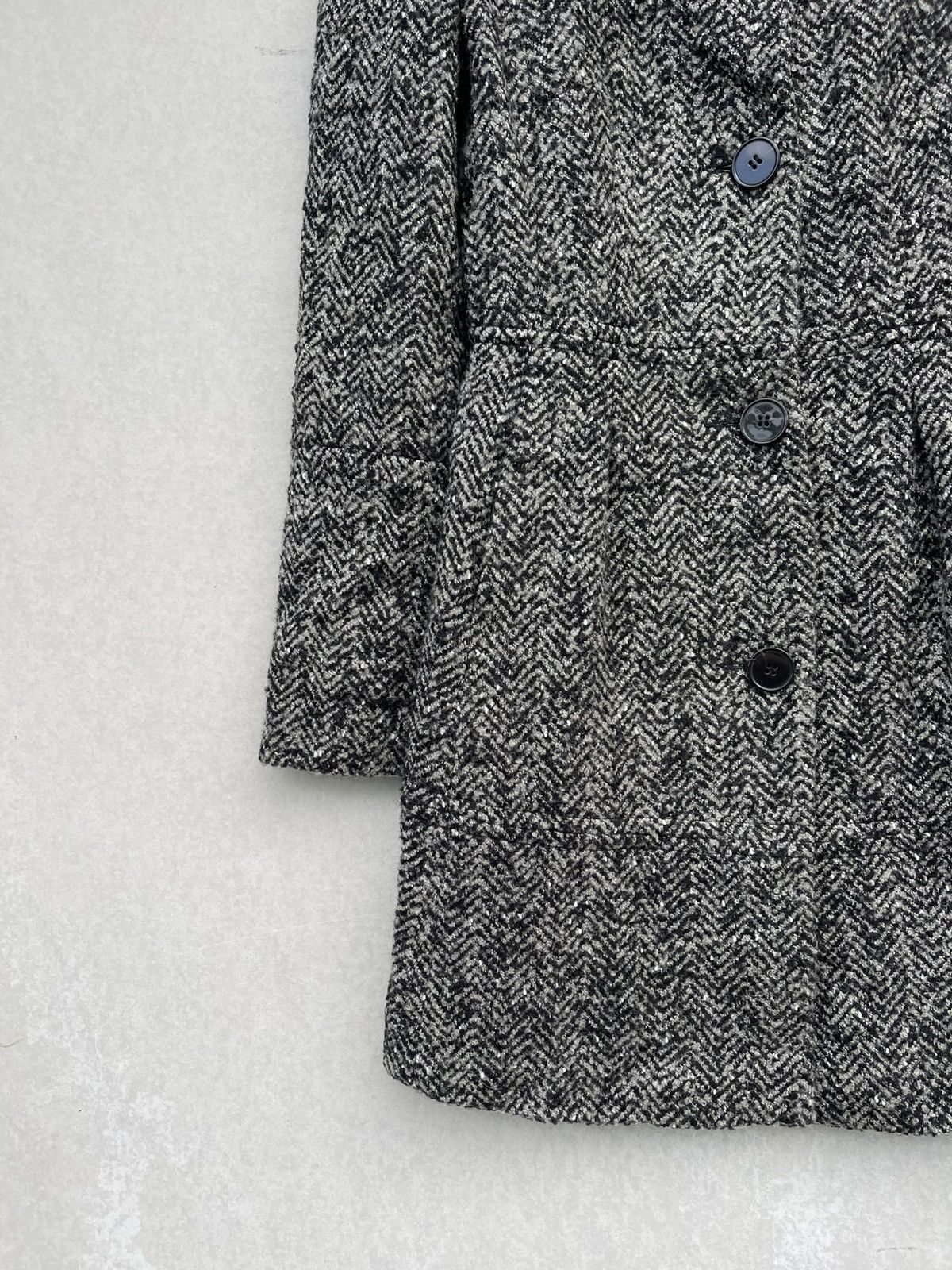 Designer × Zara ZARA BASIC WOMEN'S WOOL HIGH COLLAR COAT/JACKET Size XS / US 0-2 / IT 36-38 - 5 Thumbnail
