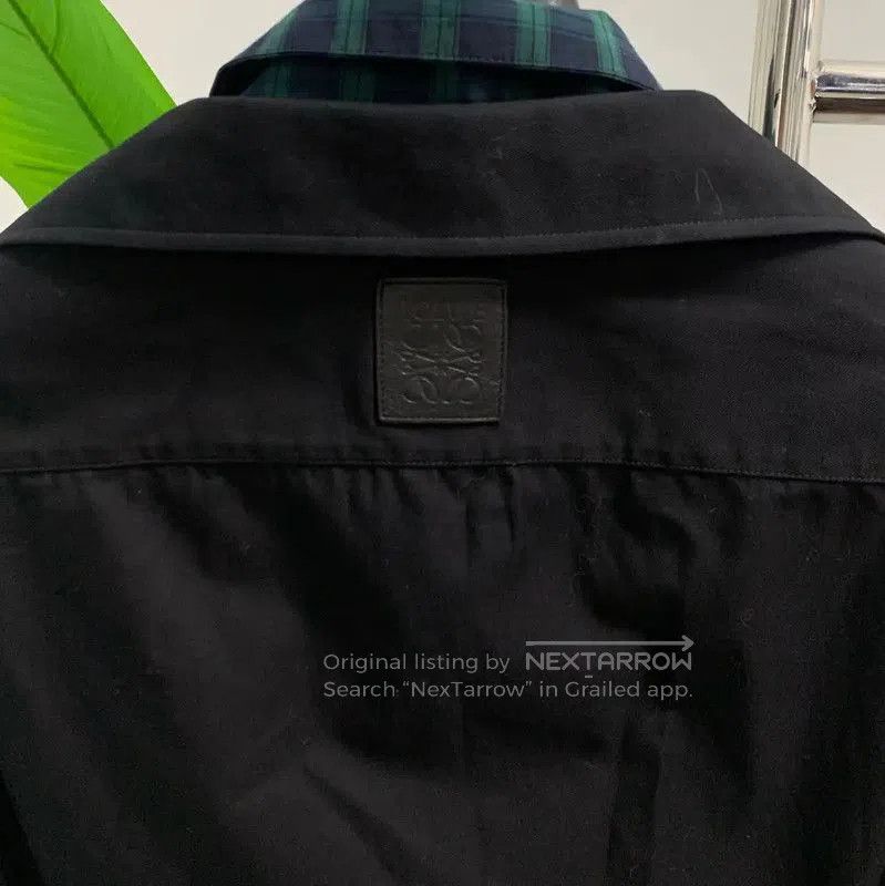 Loewe Loewe Women's Cotton Jacket in Deep Blue . Size L / US 10 / IT 46 - 6 Thumbnail