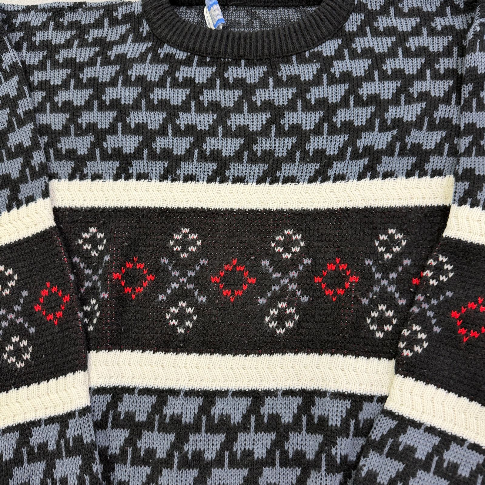 Vintage Vintage Robert Bruce Sweater Men's Medium Geometric Knit Size US M / EU 48-50 / 2 - 3 Thumbnail