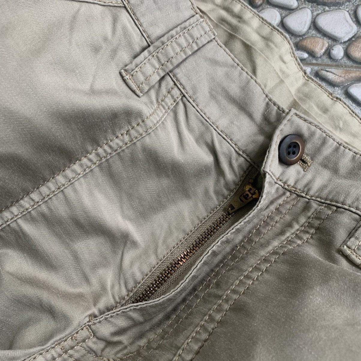 Japanese Brand 💥Crazy Multipocket Abahouse Bondage Style Cargo Pants Size US 31 - 15 Thumbnail