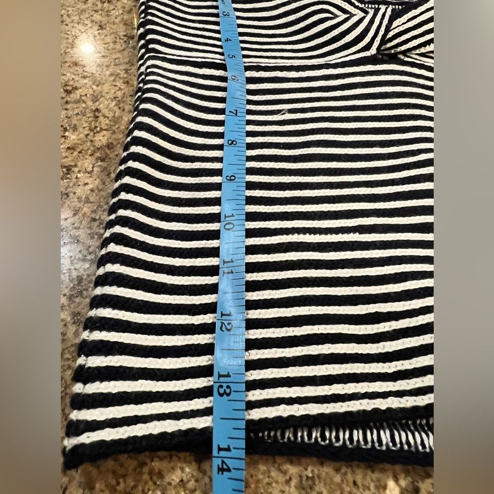 Zadig & Voltaire Zadig & Voltaire Twista Strapless Knit Top NWT Striped Wool Size L / US 10 / IT 46 - 6 Thumbnail