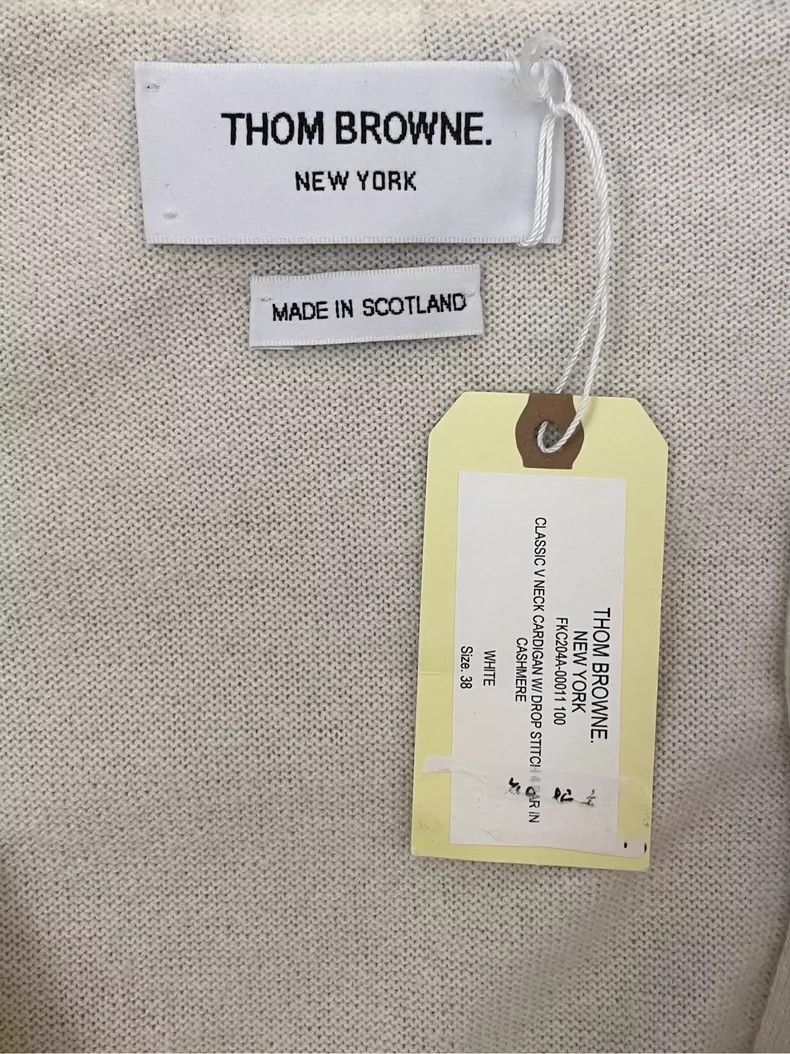 Thom Browne Thom Browne Cashmere cardigan Size XS / US 0-2 / IT 36-38 - 6 Thumbnail
