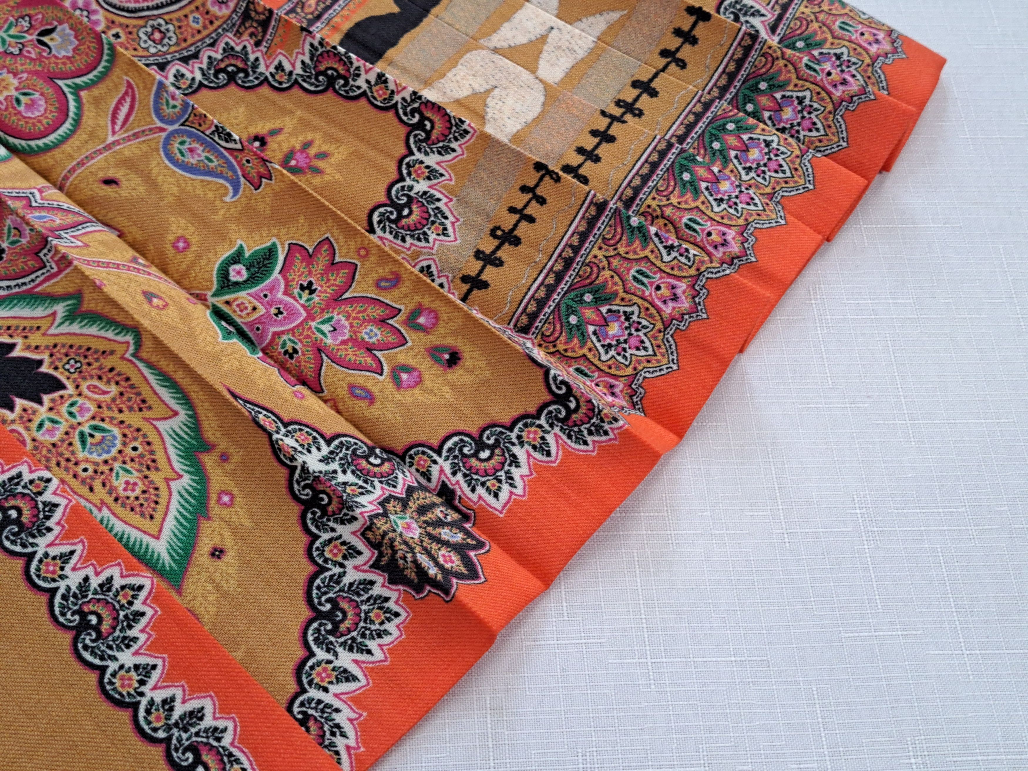 Etro ETRO multicolor paisley/floral wool skirt. Size 42IT Size 28" / US 6 / IT 42 - 12 Thumbnail