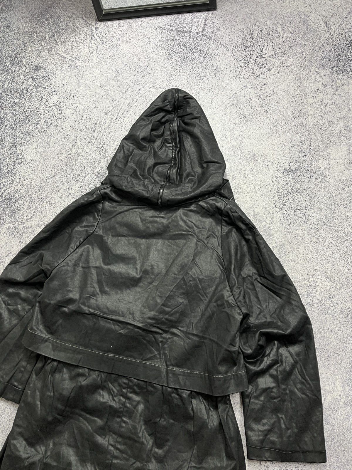 Annette Gortz × Japanese Brand Annette Gortz Avant Garde Zipped Trench Winter Jacket Rare Size S / US 4 / IT 40 - 23 Thumbnail