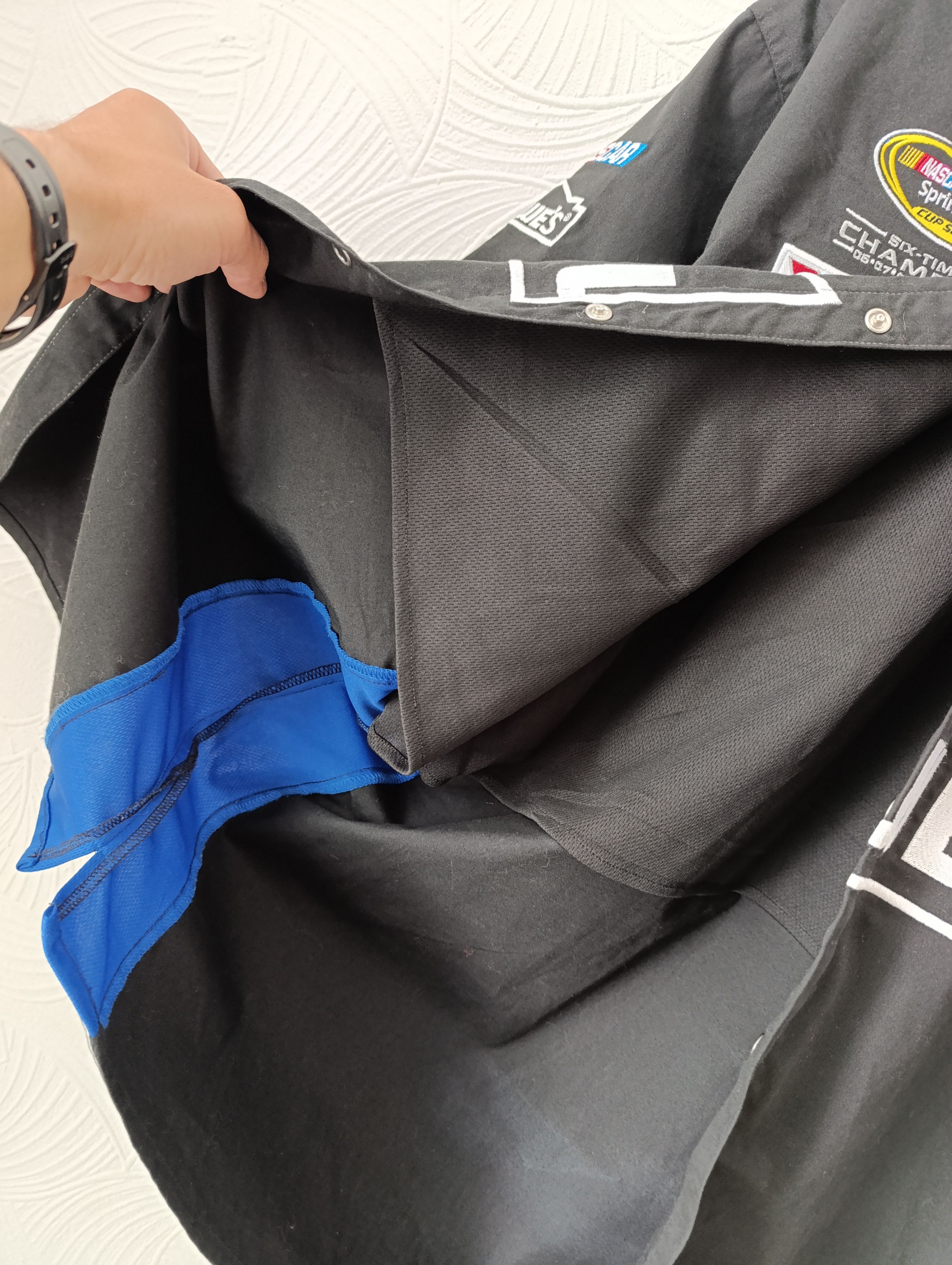 Chase Authentics JIMMIE JOHNSON CHASE LOWE'S BLACK RACING SHIRT MEN NASCAR Size US L / EU 52-54 / 3 - 11 Thumbnail
