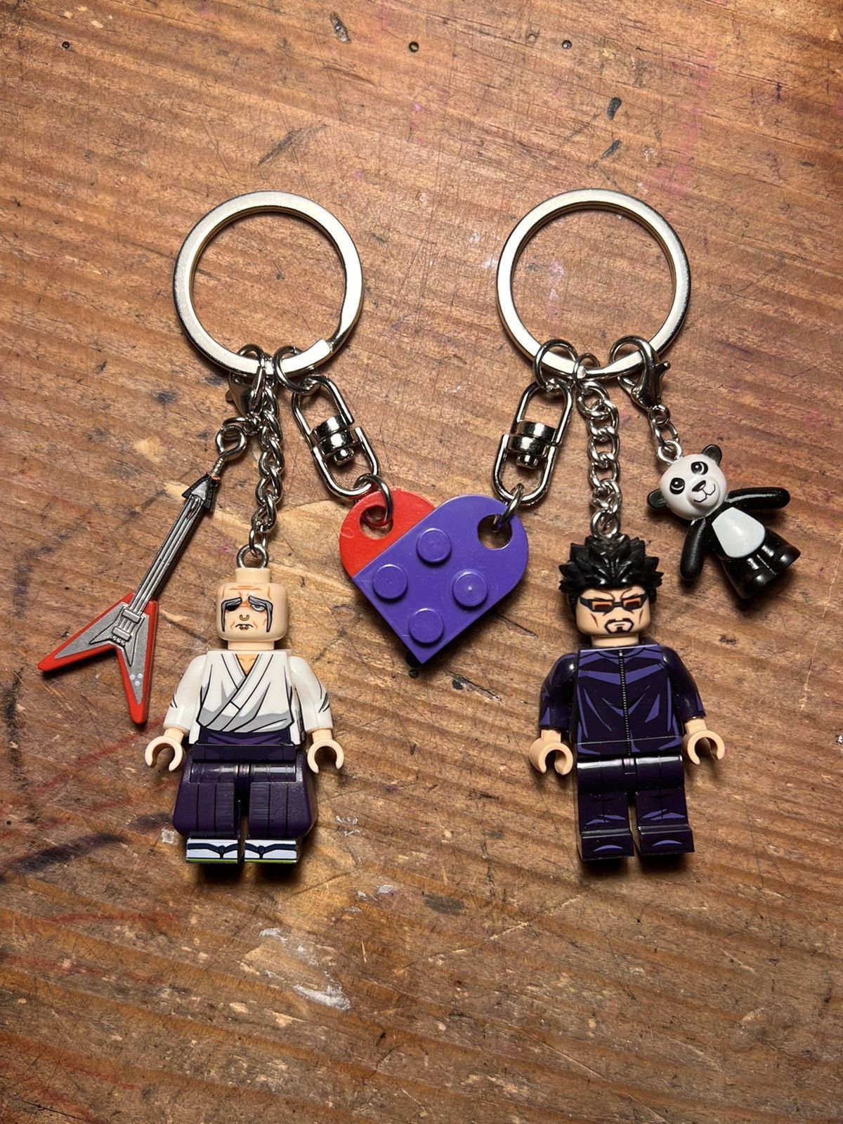Anime Jujutsu Kaisen anime minifigure keychain keyring Size ONE SIZE - 2 Thumbnail
