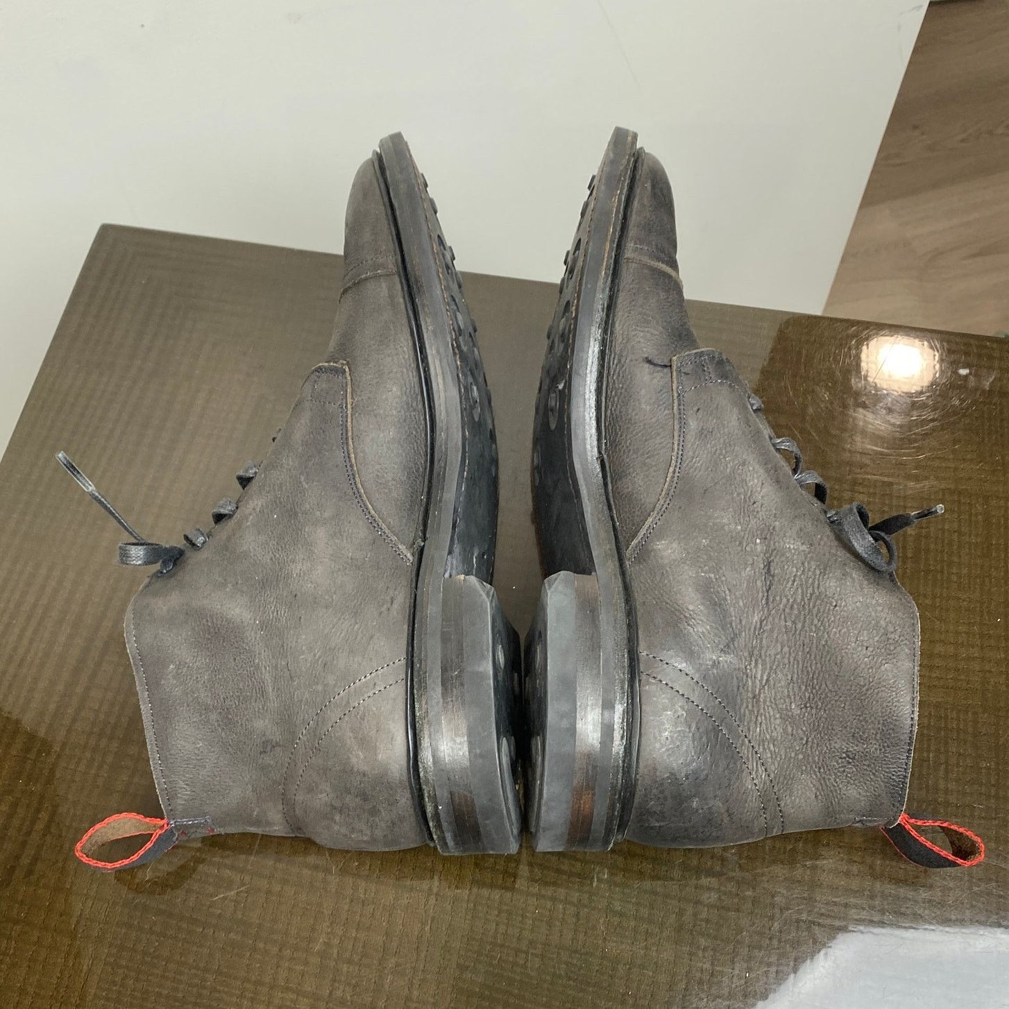 Allen Edmonds Allen Edmonds Patton Cap Toe Leather Boot Dainite Sole 11D Size US 11 / EU 44 - 6 Thumbnail