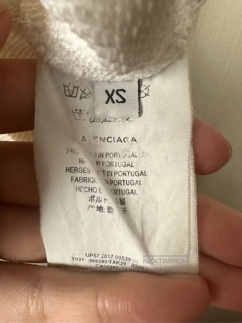 Balenciaga Balenciaga Cap slogan hoodie Size US XS / EU 42 / 0 - 4 Thumbnail