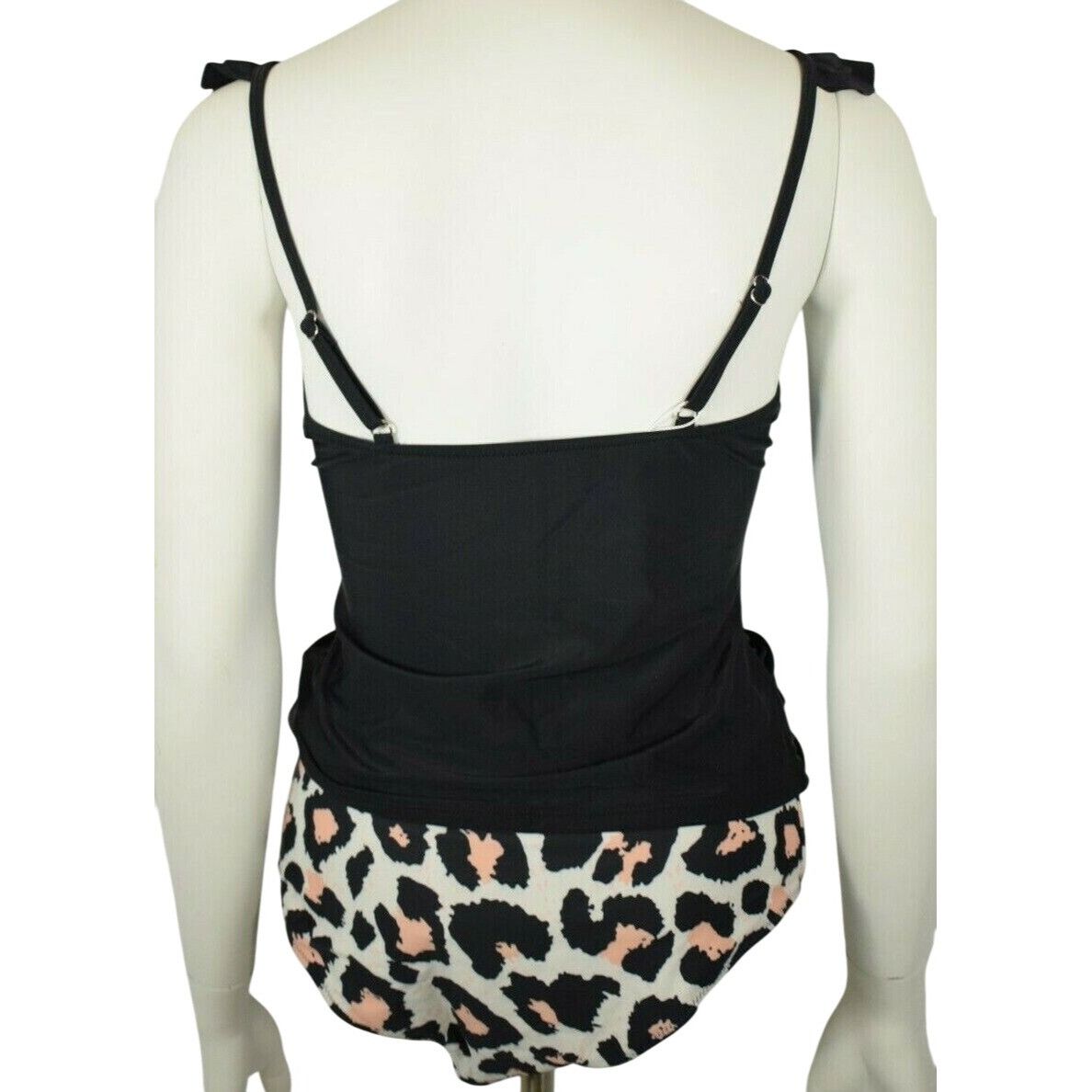 Other Beachsissi Womens Medium Ruffle Shoulder Leopard Print Tanki Size M / US 6-8 / IT 42-44 - 2 Thumbnail