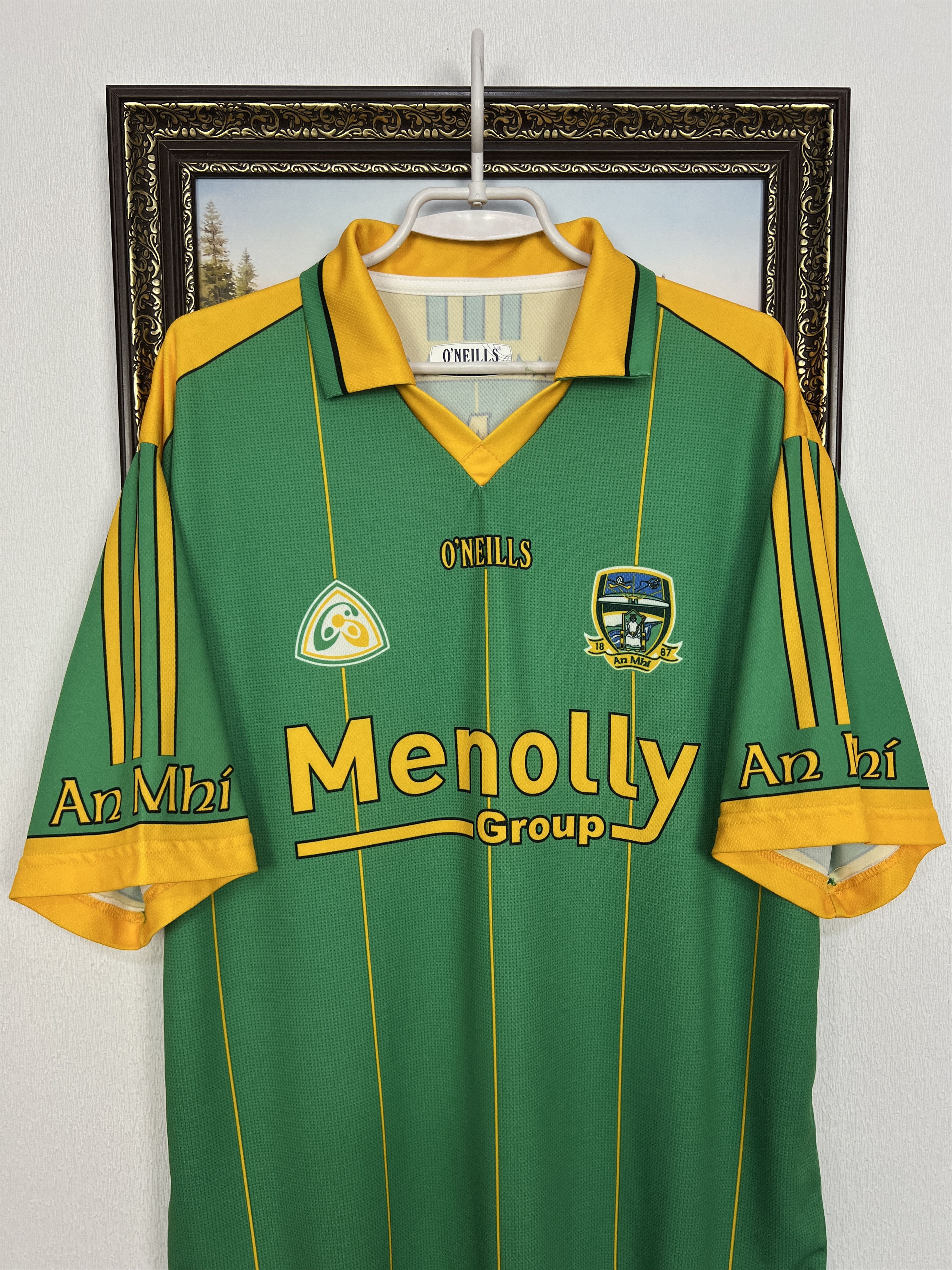 O'Neill Vintage 2000's Meath GAA Football Shirt Jersey Trikot Rare Size US M / EU 48-50 / 2 - 4 Thumbnail