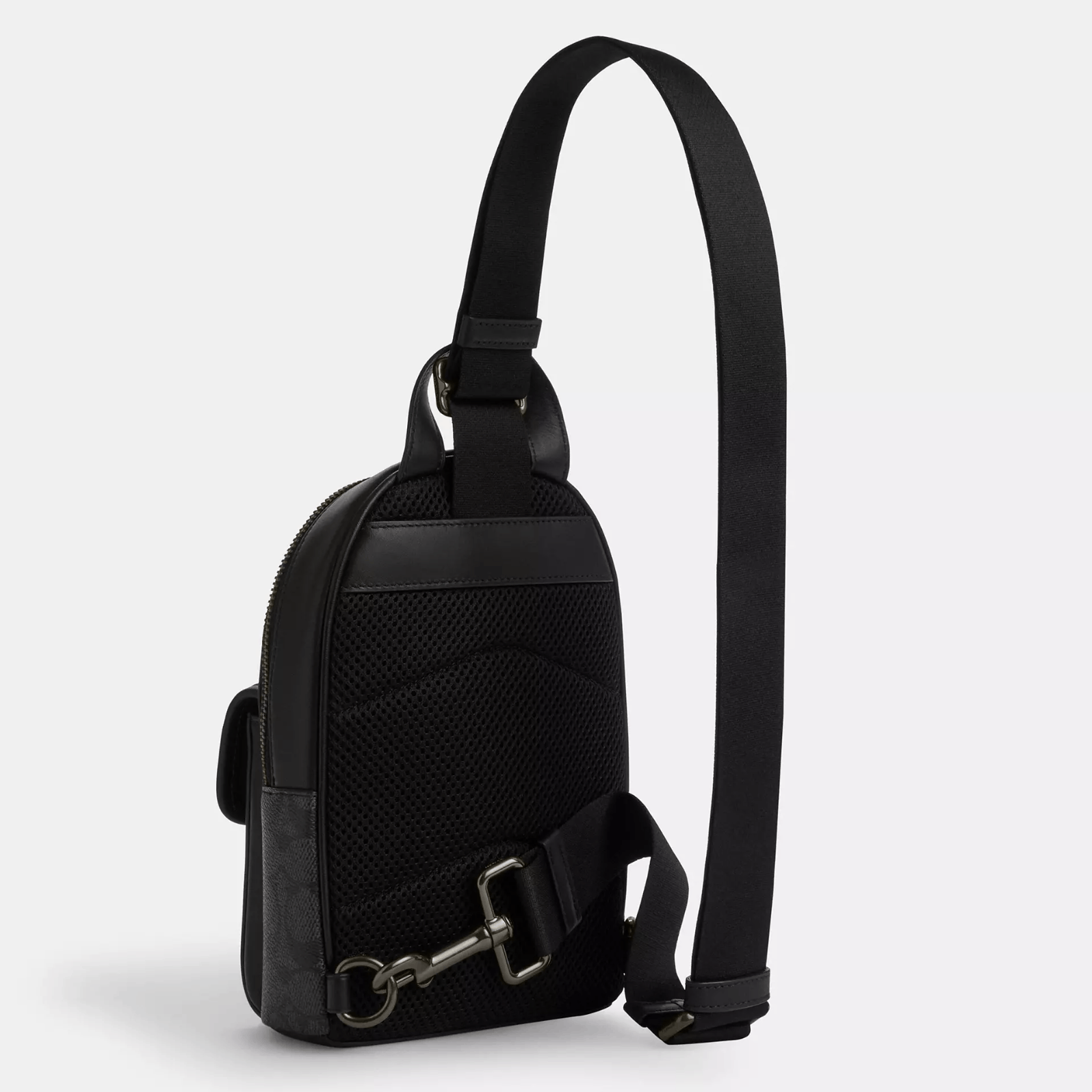 Coach Small Turnlock Sling Pack In Signature Canvas CAJ29 Size ONE SIZE - 5 Thumbnail