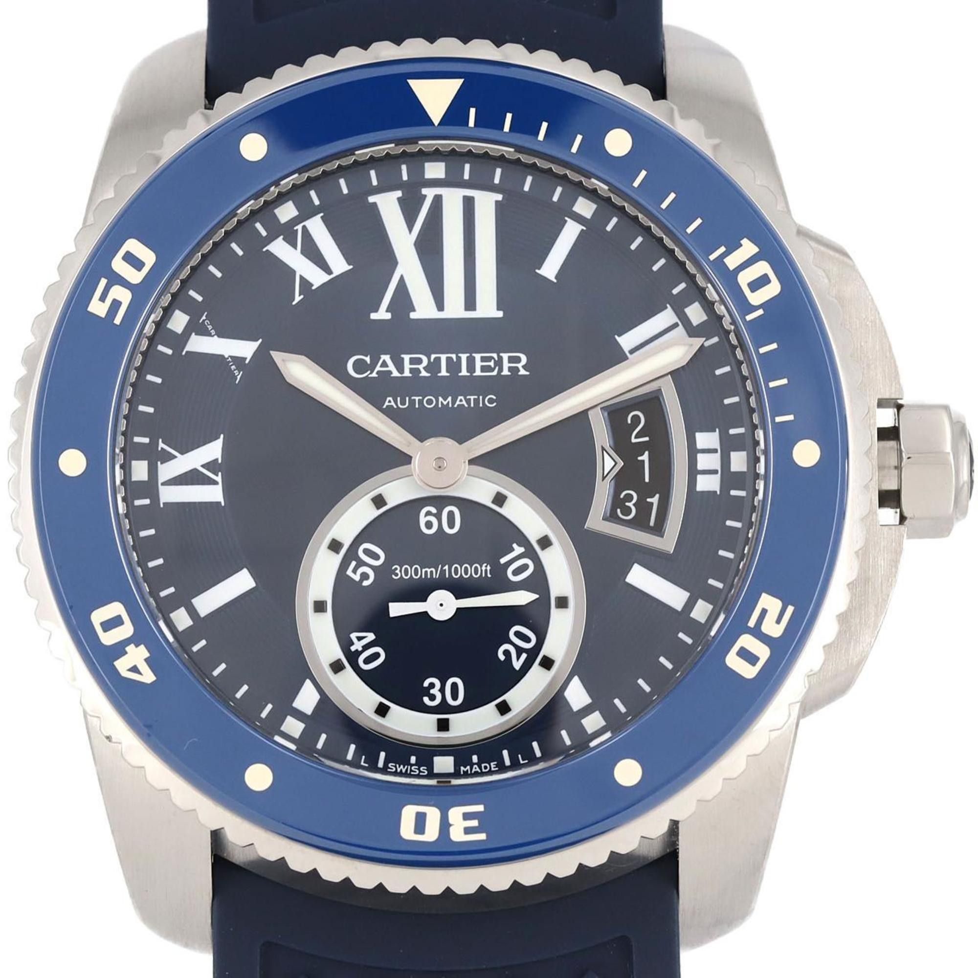 Cartier Cartier Calibre de Diver WSCA0010 SS Wristwatch Automatic Size ONE SIZE - 1 Thumbnail