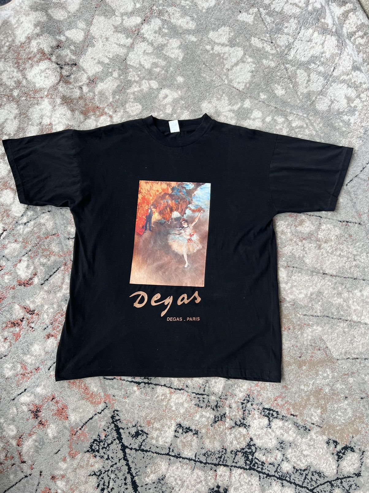 Vintage Art Edgar Degas Laurent Monteil Paris Tee Size US L / EU 52-54 / 3 - 1 Thumbnail