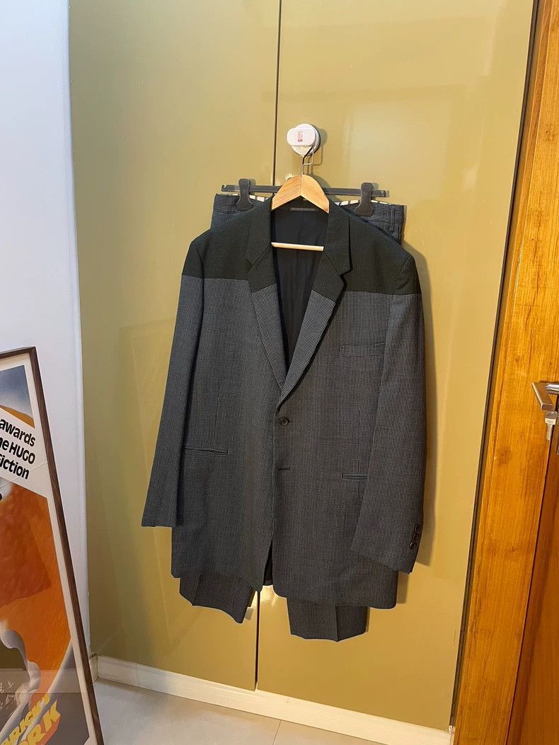 Yohji Yamamoto Yohji Yamamoto size m 95AW Cut and Piece Suit 2501-Nextarro Size 38R - 2 Thumbnail
