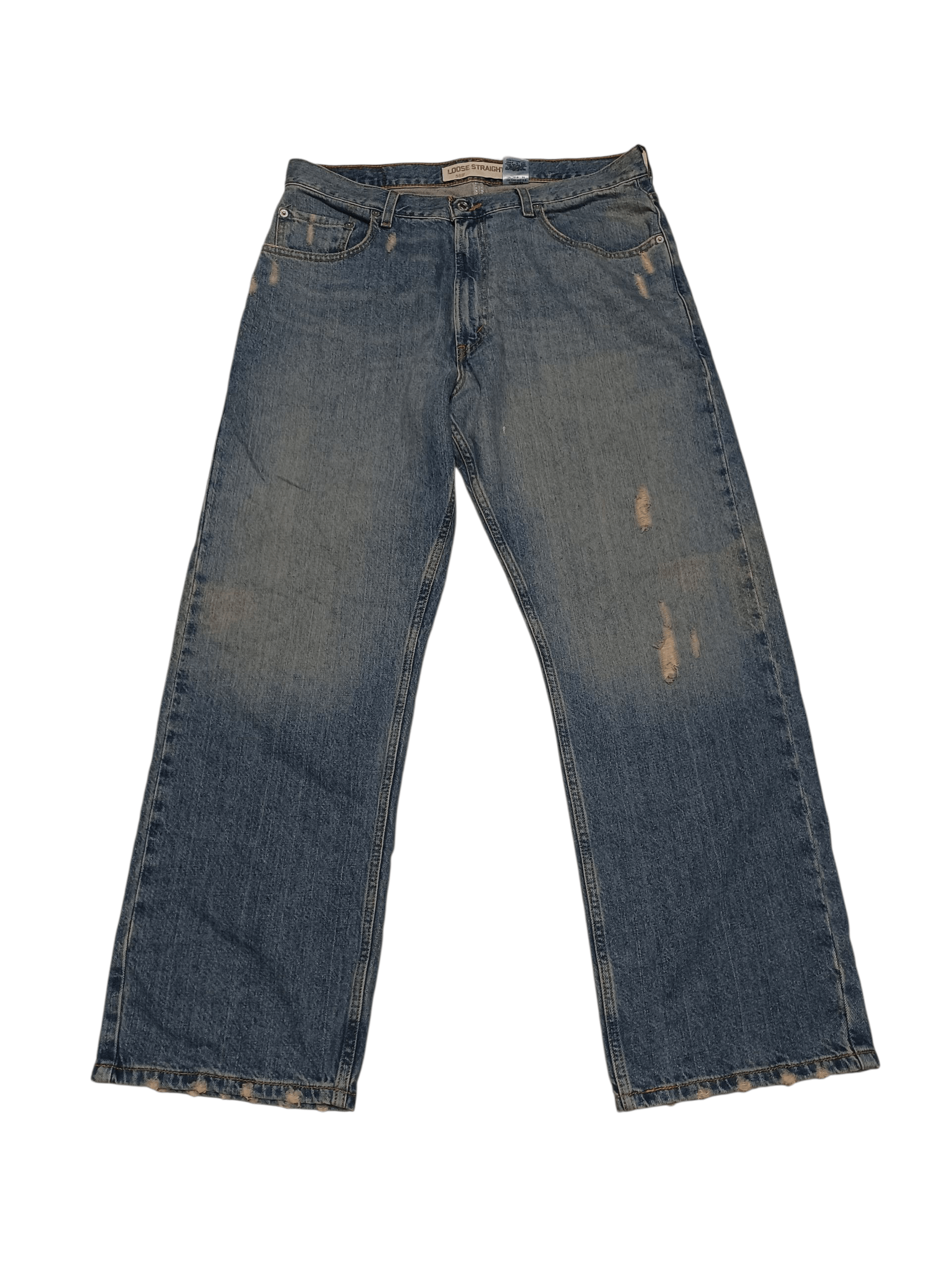Levi's Vintage Clothing LEVIS 569 LOOSE STRAIGHT VINTAGE FIRE JEANS DENIM Size US 34 / EU 50 - 1 Thumbnail