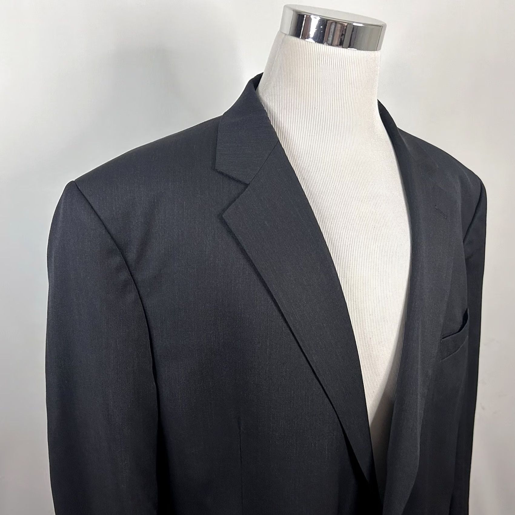 Jos. A. Bank Jos A Bank 52XL Sport Coat 100% Wool Dark Gray Two Button Lined Vented Formal Jacket Coat Mens Size US XS / EU 42 / 0 - 2 Thumbnail