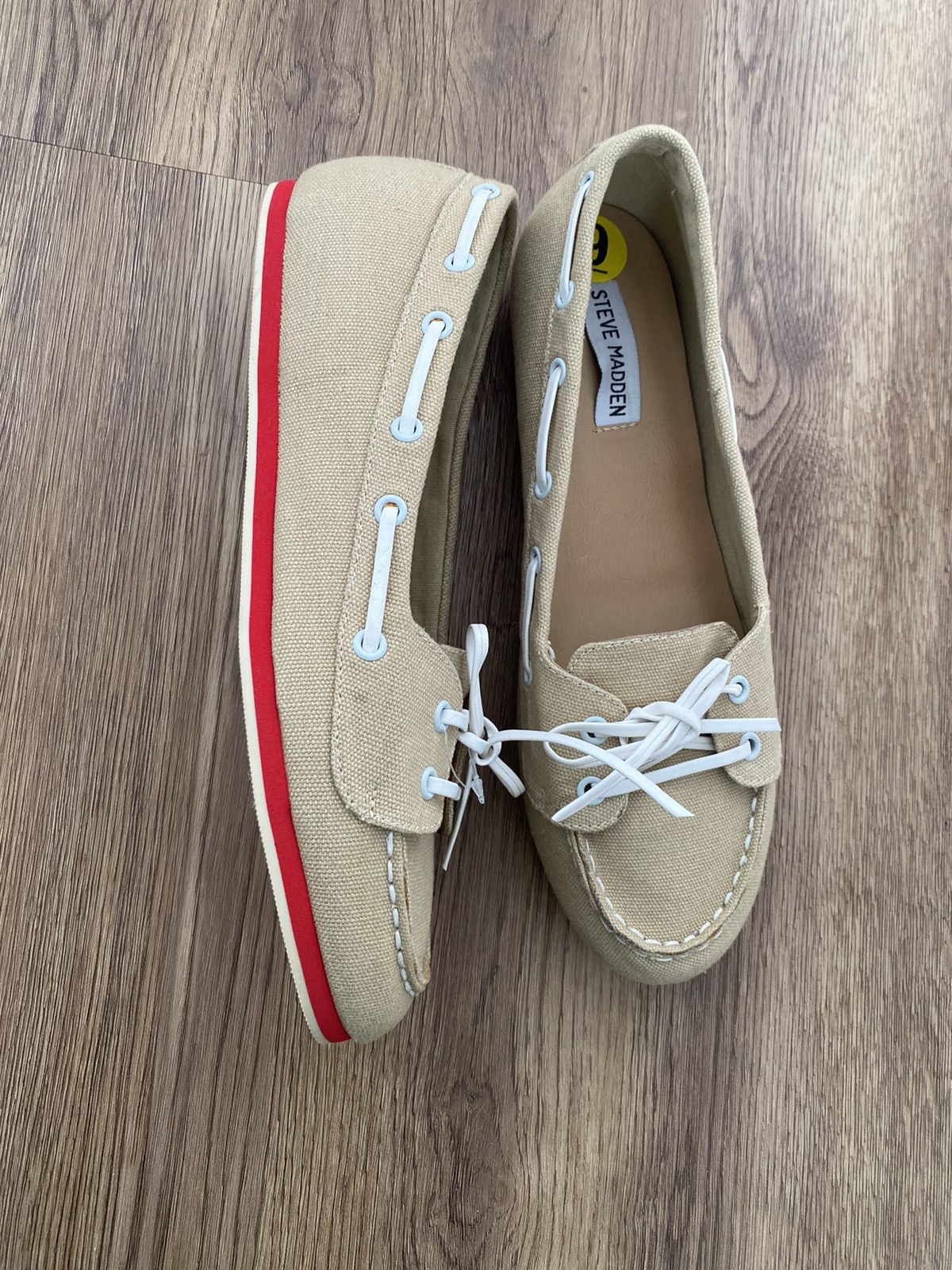 Steve Madden Steve Madden NWT Sag Brown Distressed Lace Up Loafers Size US 9 / IT 39 - 8 Thumbnail