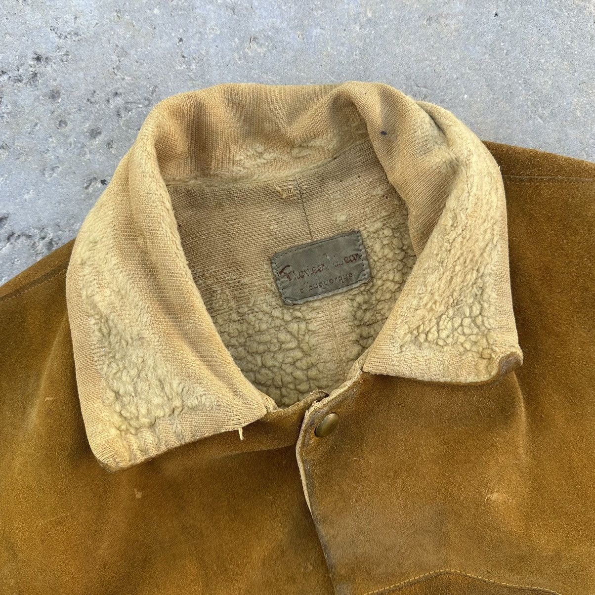 Other VTG 60’s Pioneer Wear Sherpa Lined Suede Leather Jacket Size US M / EU 48-50 / 2 - 4 Thumbnail