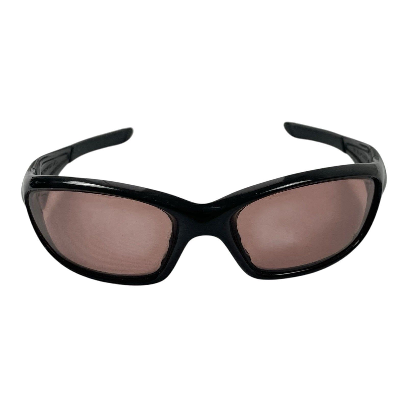 Vintage Oakley Straight Jacket Sunglasses Black Red