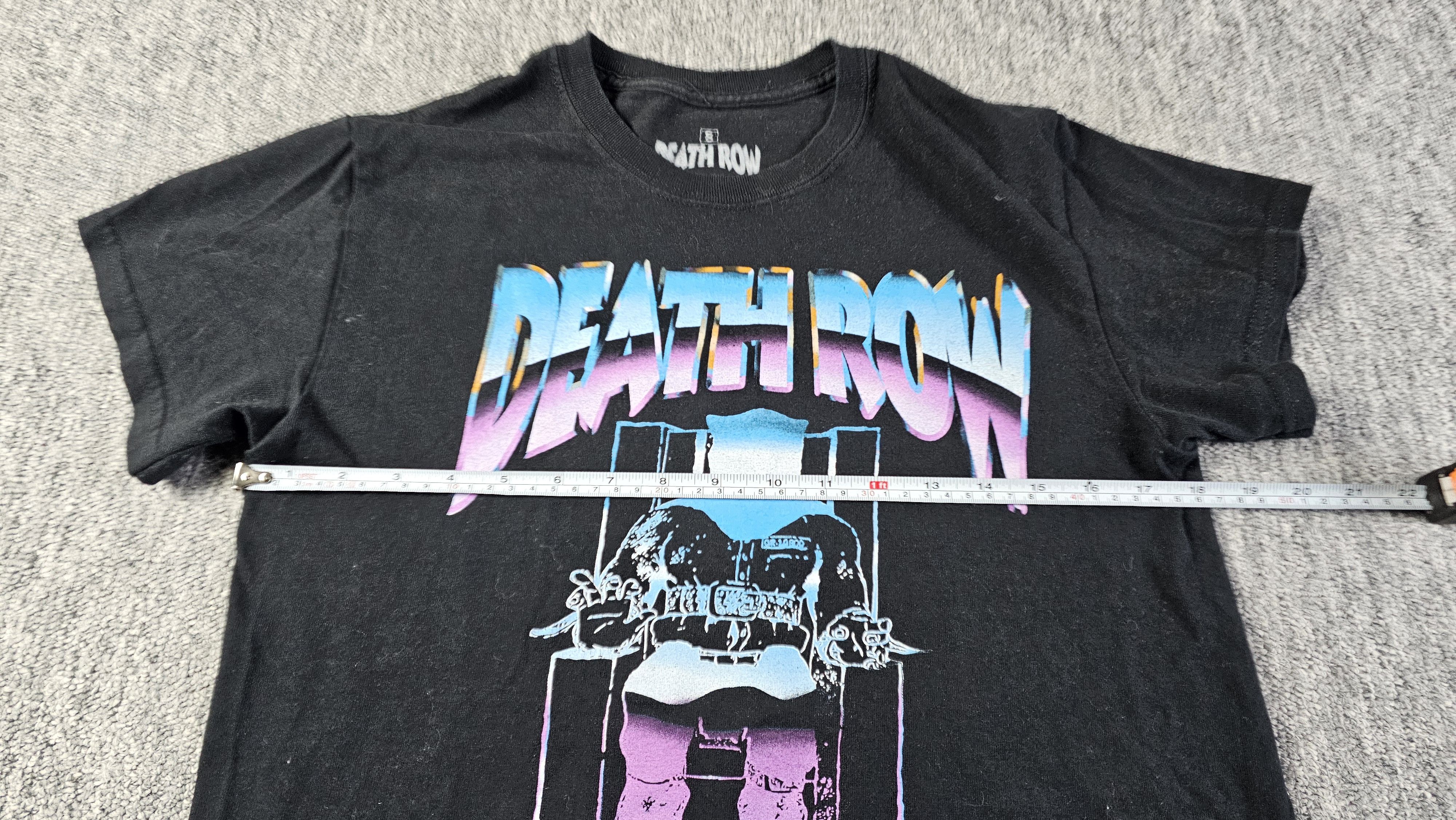 Death Row Records Death Row Records Electric Chair Tee Black Cotton S Ripple Size S / US 4 / IT 40 - 7 Thumbnail