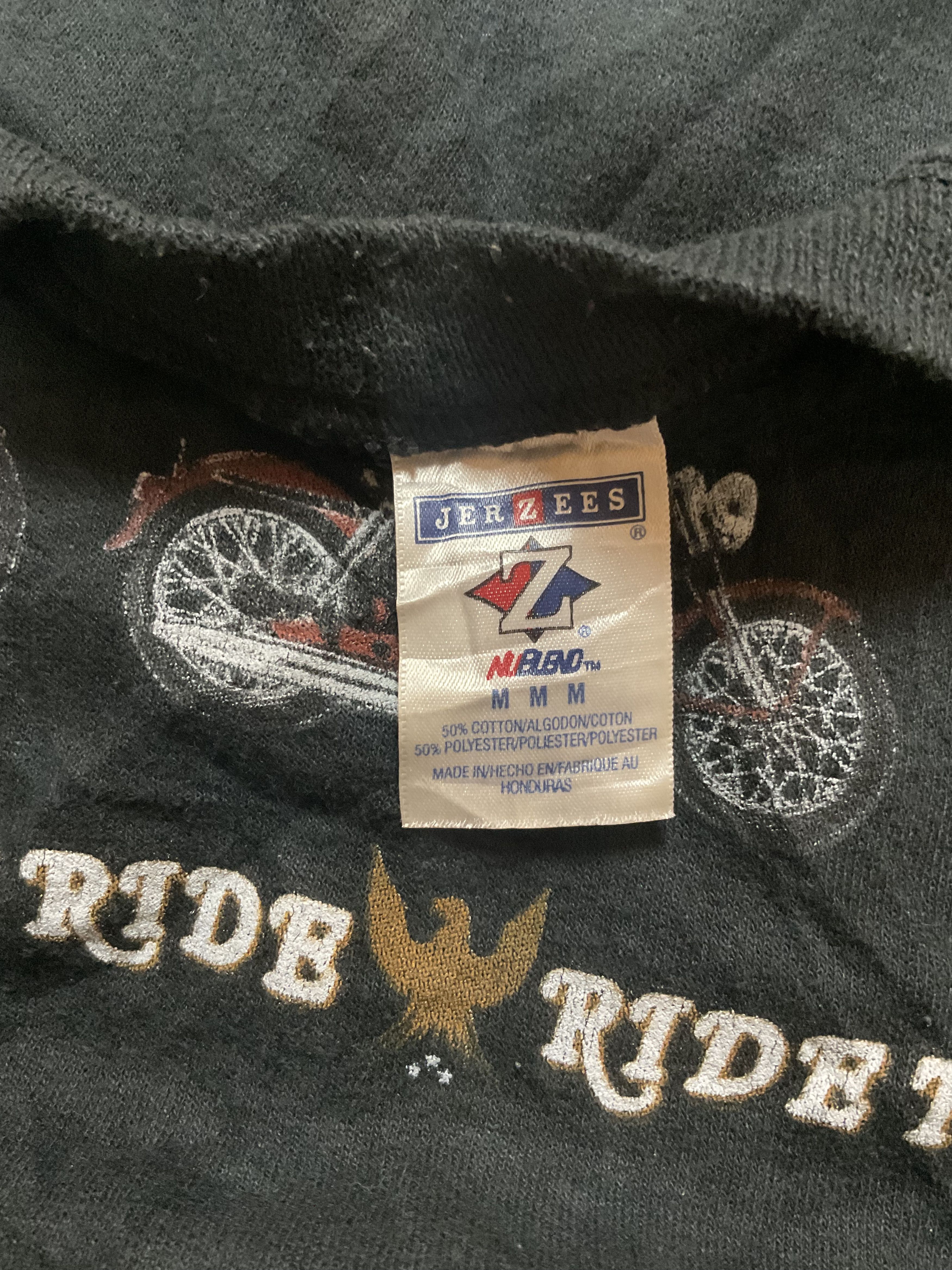 Harley Davidson Vintage Motorcycles Live To Ride Harley Sweatshirt Size US M / EU 48-50 / 2 - 7 Thumbnail