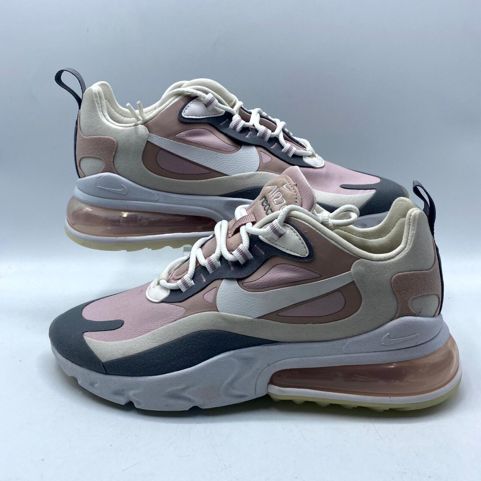 Nike Nike Air Max 270 React Plum Chalk CI3899-500 Women's 7.5 New Size US 7.5 / IT 37.5 - 2 Thumbnail