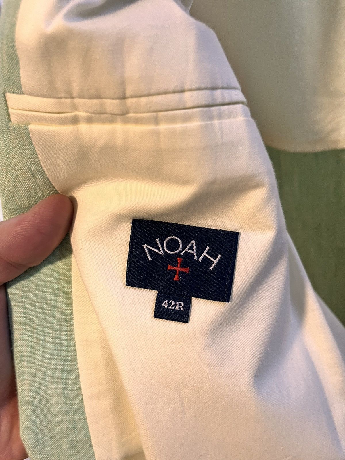 Noah Noah Linen Blazer 42R made in Italy Size 42R - 4 Thumbnail