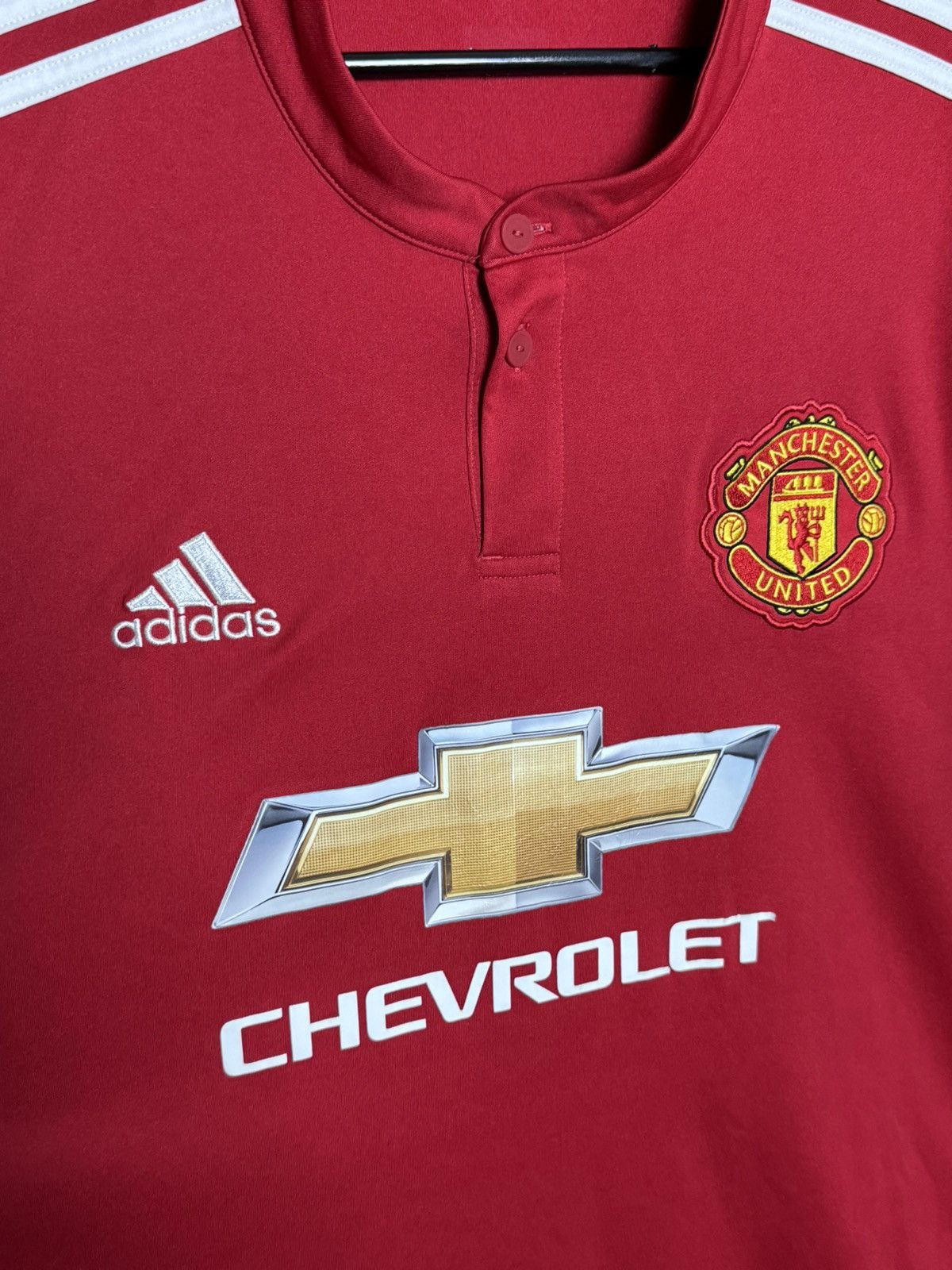 Adidas Manchester United 17/18 Home Football Jersey T-Shirt Size US XL / EU 56 / 4 - 3 Thumbnail