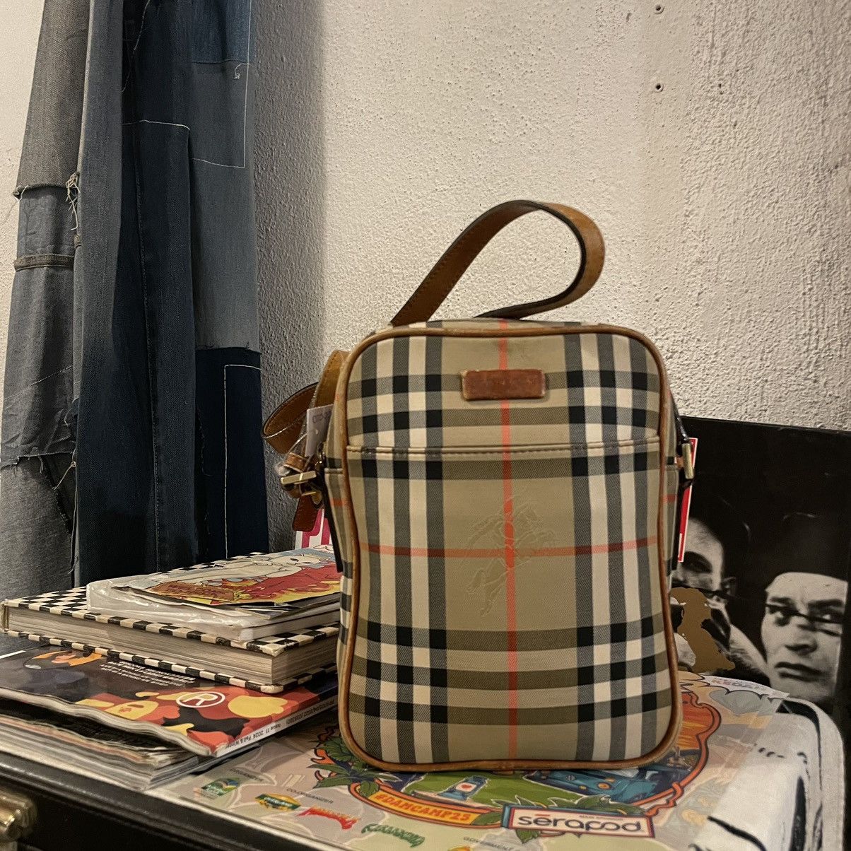 Burberry Burberry Nova Check Sling Bag Size ONE SIZE - 1 Thumbnail