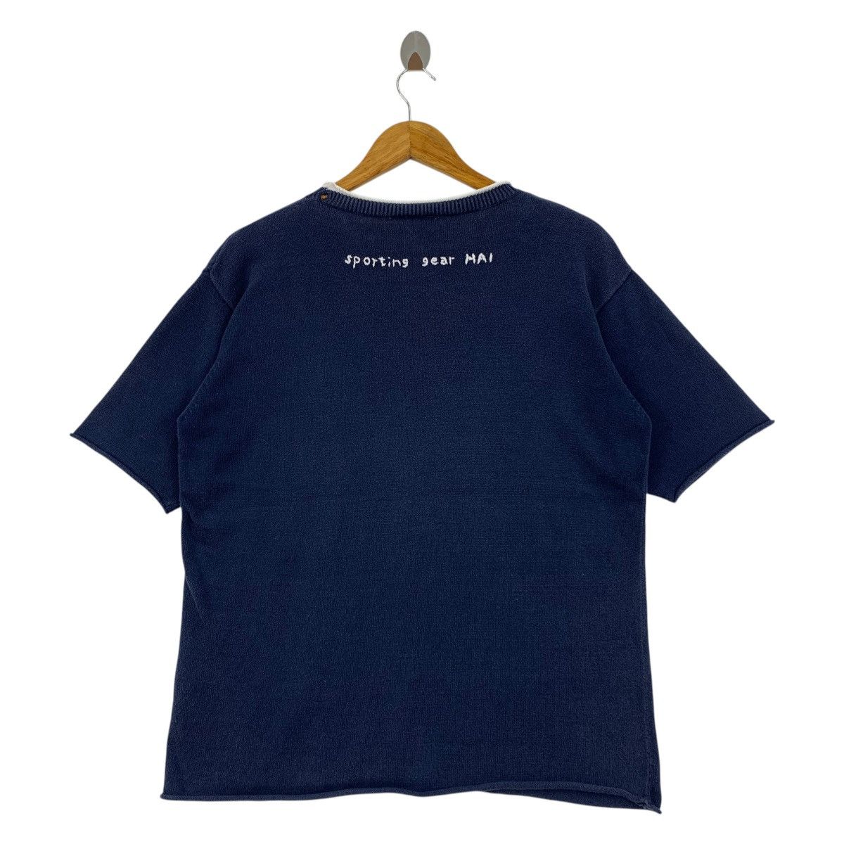 Issey Miyake × Vintage Vintage HAI SPORTING GEAR By ISSEY MIYAKE embroidery tee Size US M / EU 48-50 / 2 - 4 Thumbnail