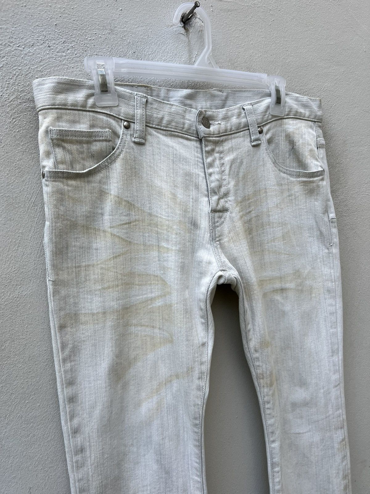 Tornado Mart Vintage Tornado Mart Mud Design Stretch Denim Flare Jeans Size US 32 / EU 48 - 7 Thumbnail