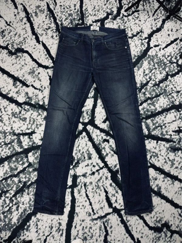 Acne Studios Acne Studios navy blue jeans 34 Ace oreo Size US 34 / EU 50 - 2 Thumbnail