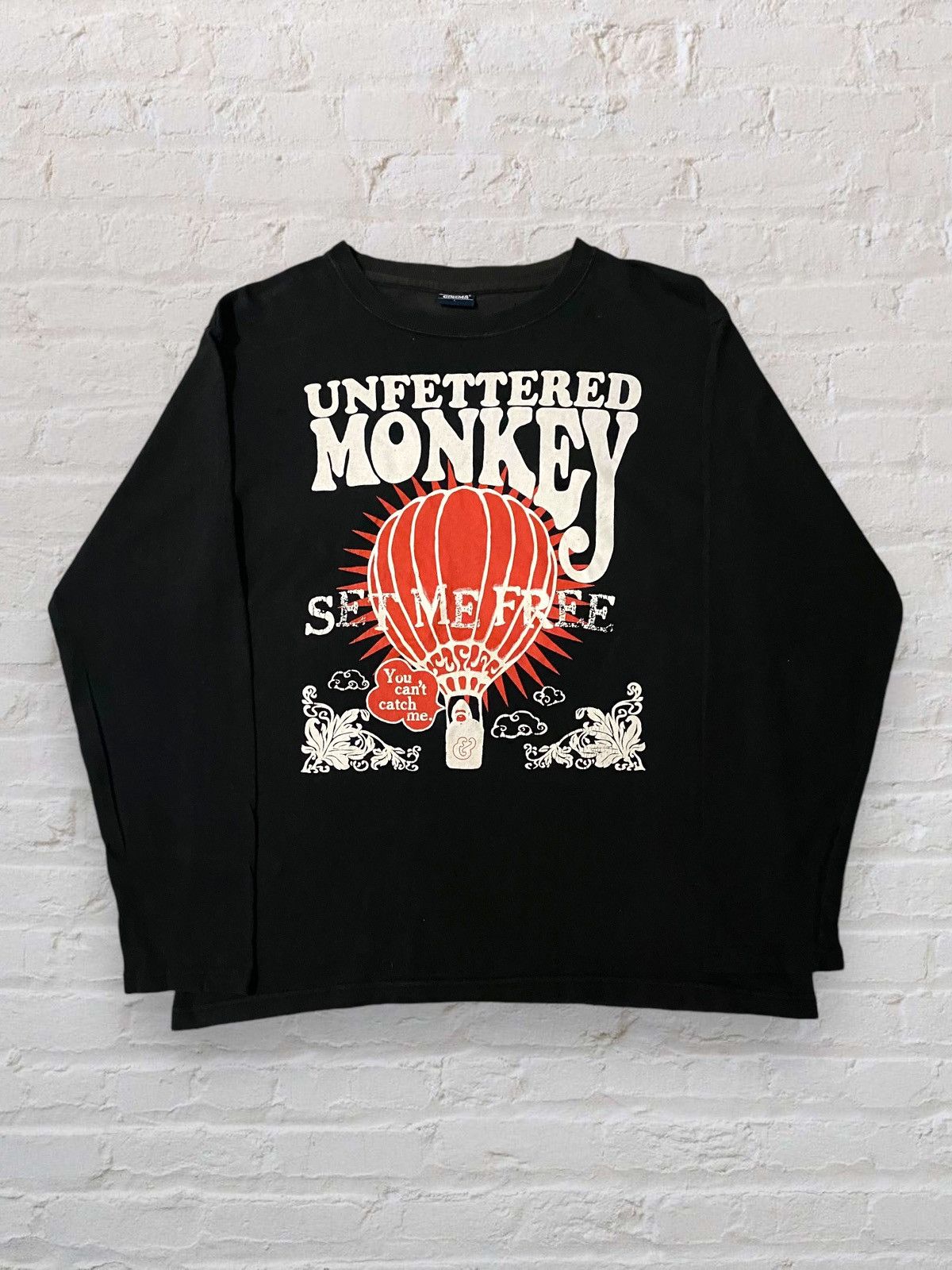 Beauty Beast × Japanese Brand CINEMA UNFETTERED MONKEY SET ME FREE GRAPHIC LONGSLEEVE TEE Size US M / EU 48-50 / 2 - 1 Thumbnail