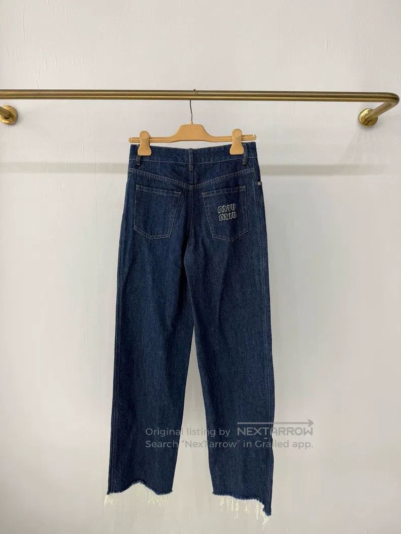 Miu Miu Miu Miu 24 Classic letter pocket jeans Size 24" / US 00 / IT 34 - 1 Thumbnail
