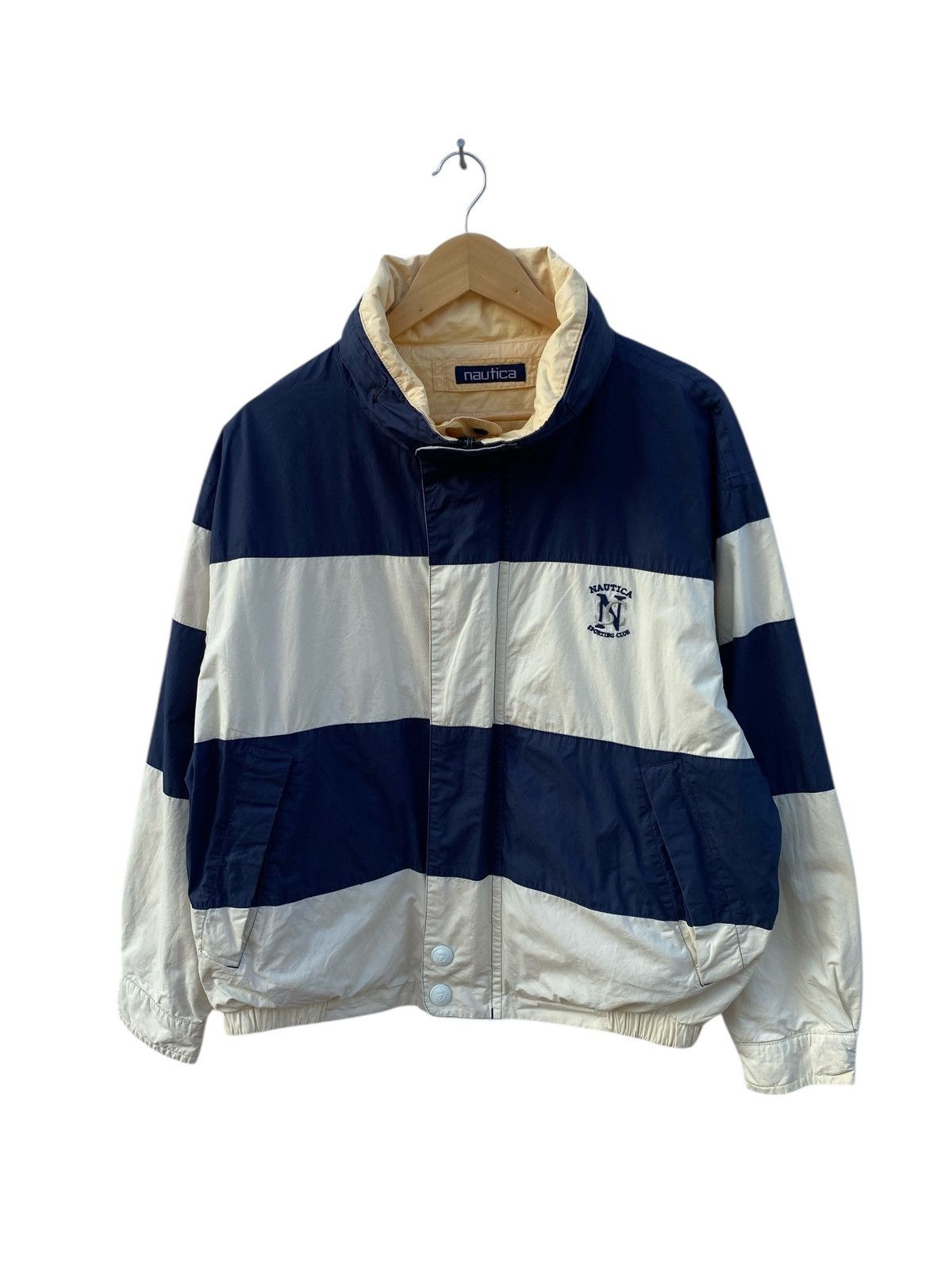 Nautica Vintage nauctica striped prisoner style riversible jacket Size US M / EU 48-50 / 2 - 1 Thumbnail