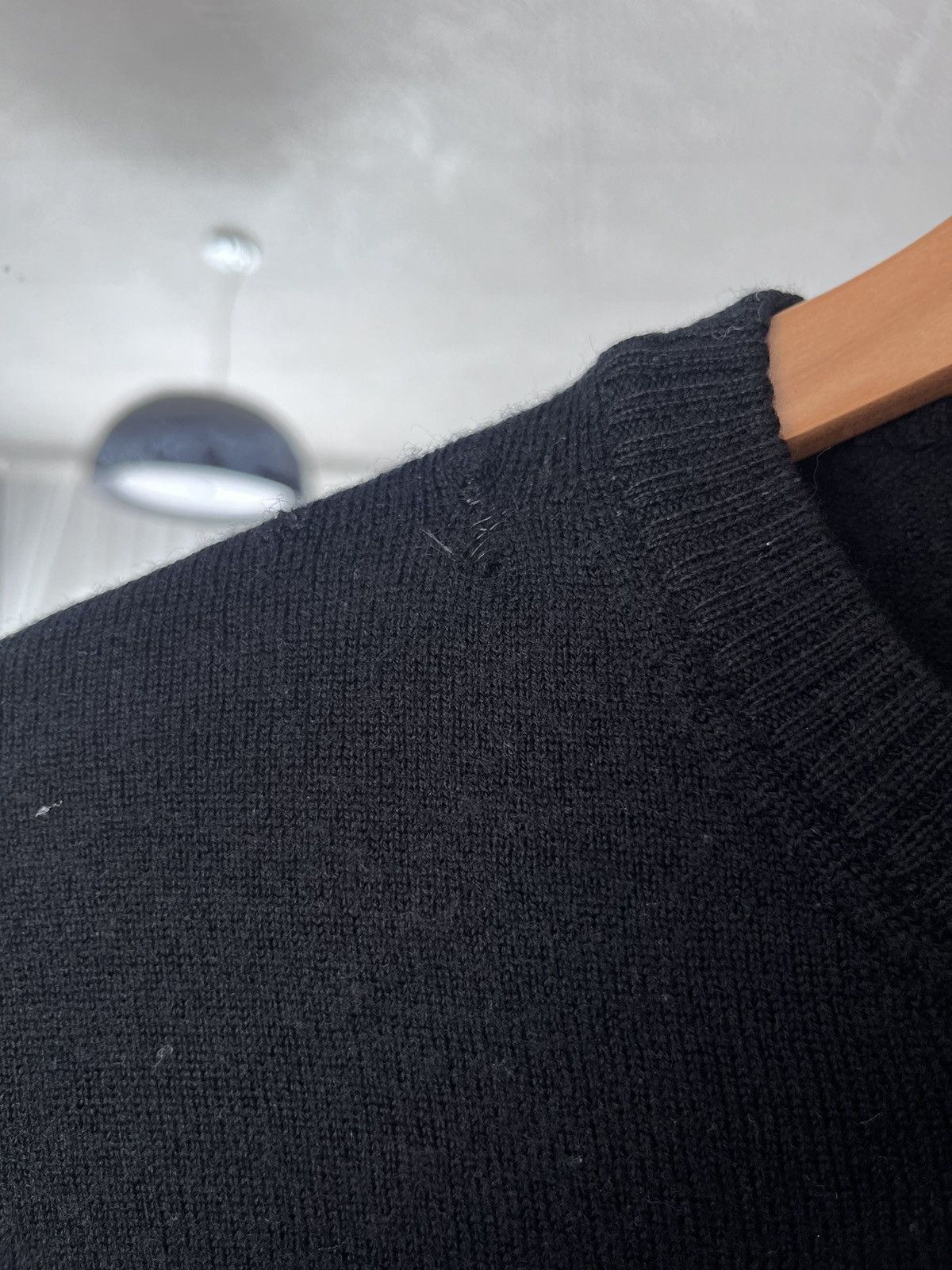 Burberry Vintage Thomas Burberry Wool Sweater Black Size US M / EU 48-50 / 2 - 3 Thumbnail