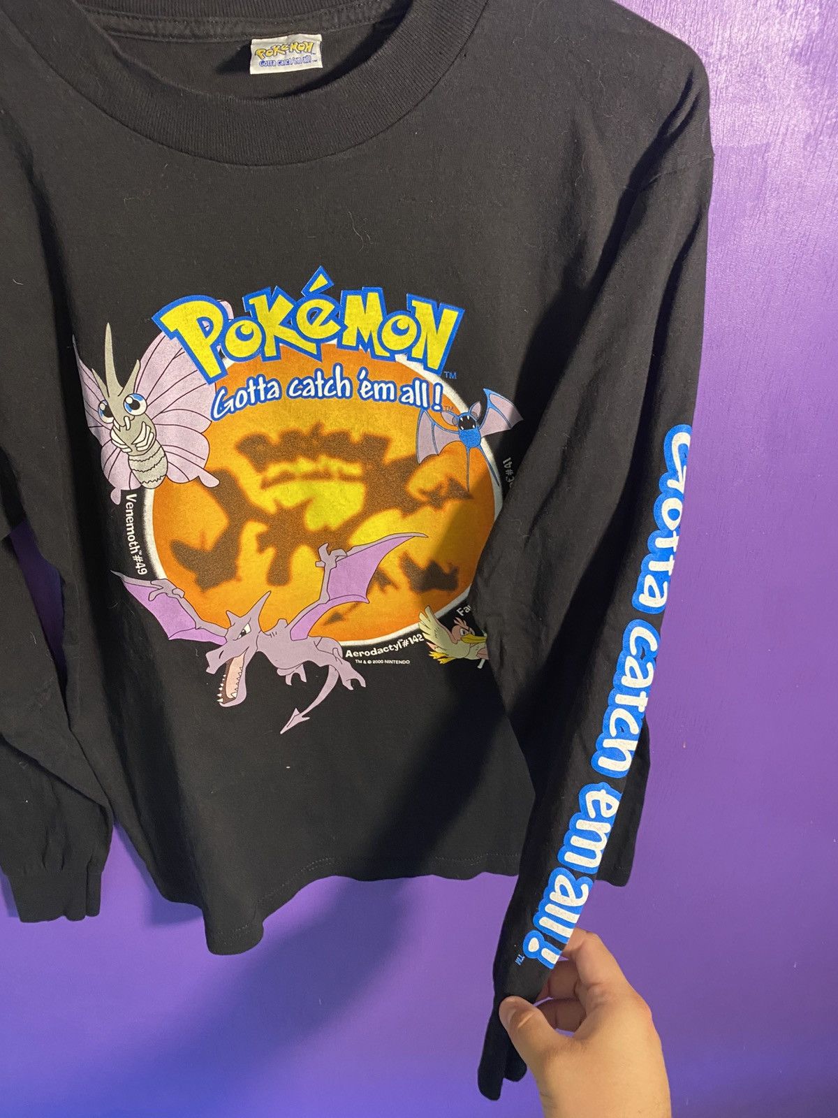 Pokemon Vintage 2000 Pokemon gotta catch em all long-sleeve Size US M / EU 48-50 / 2 - 3 Thumbnail