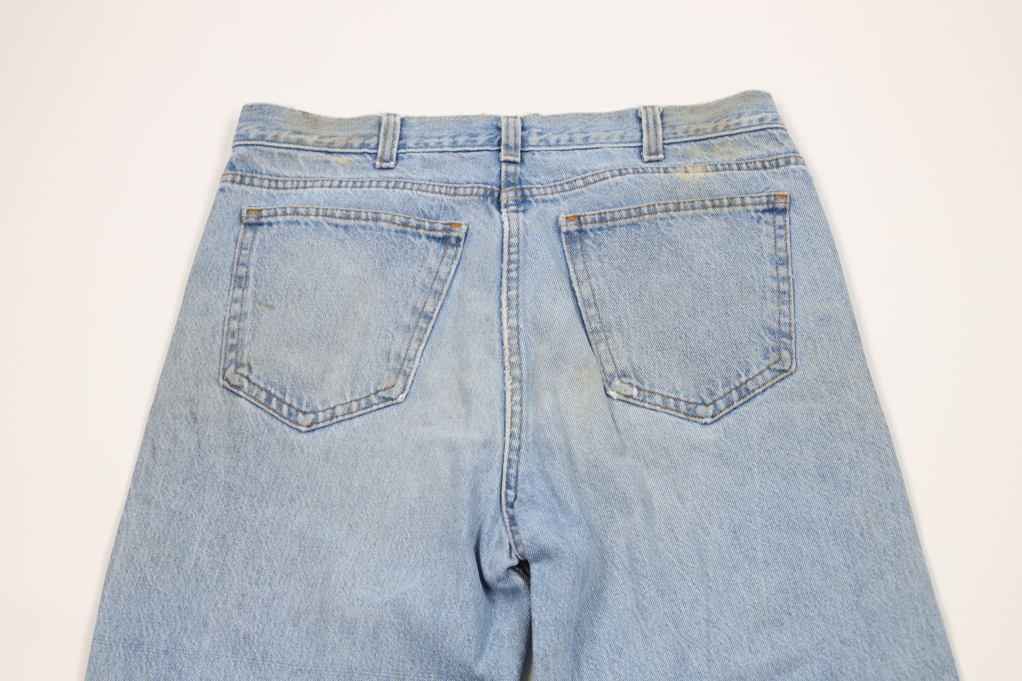 Vintage Vintage 90s Streetwear Fit Tapered Leg Denim Jeans USA Size US 34 / EU 50 - 12 Thumbnail